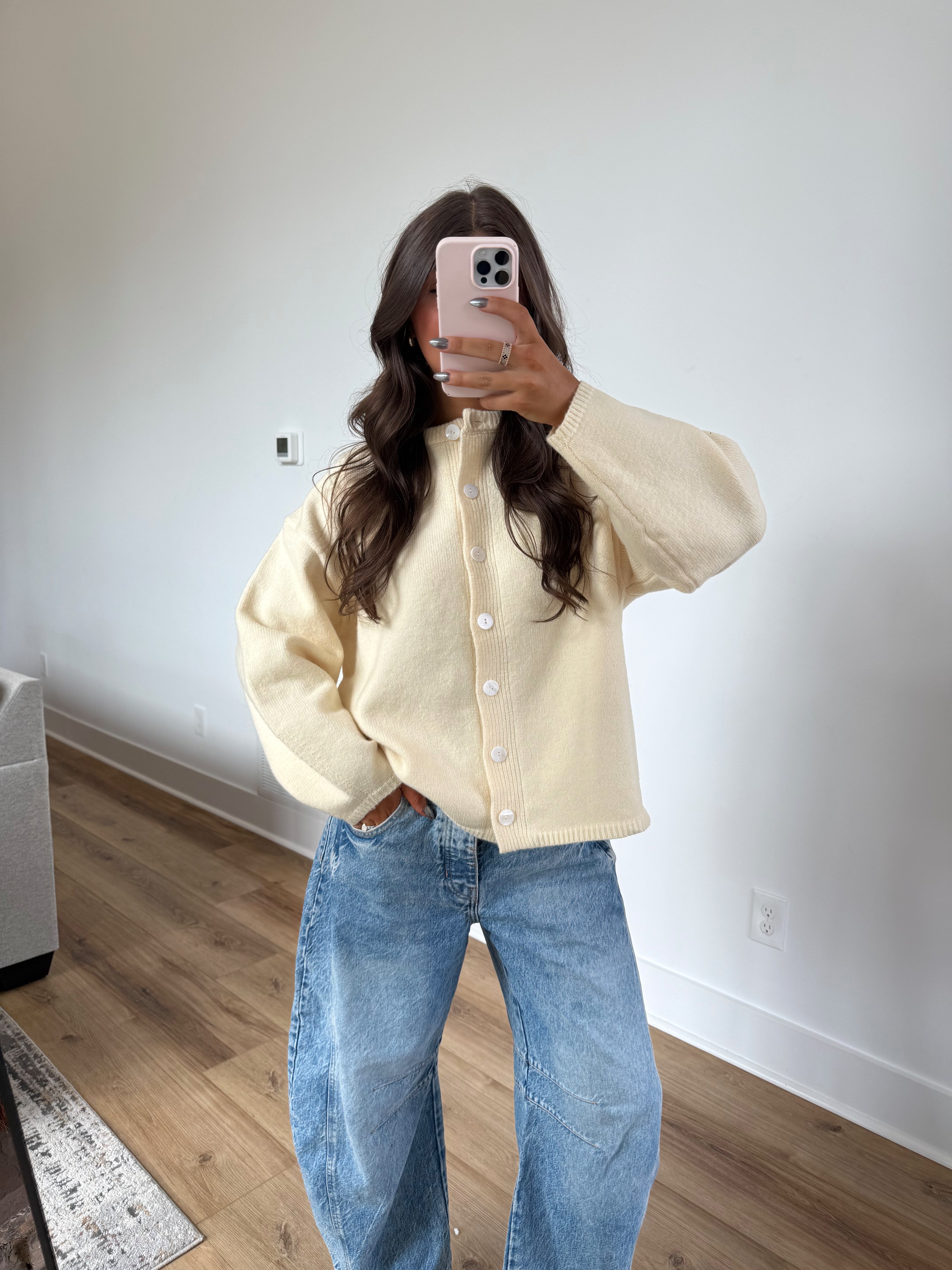 Butter Cream Cardigan