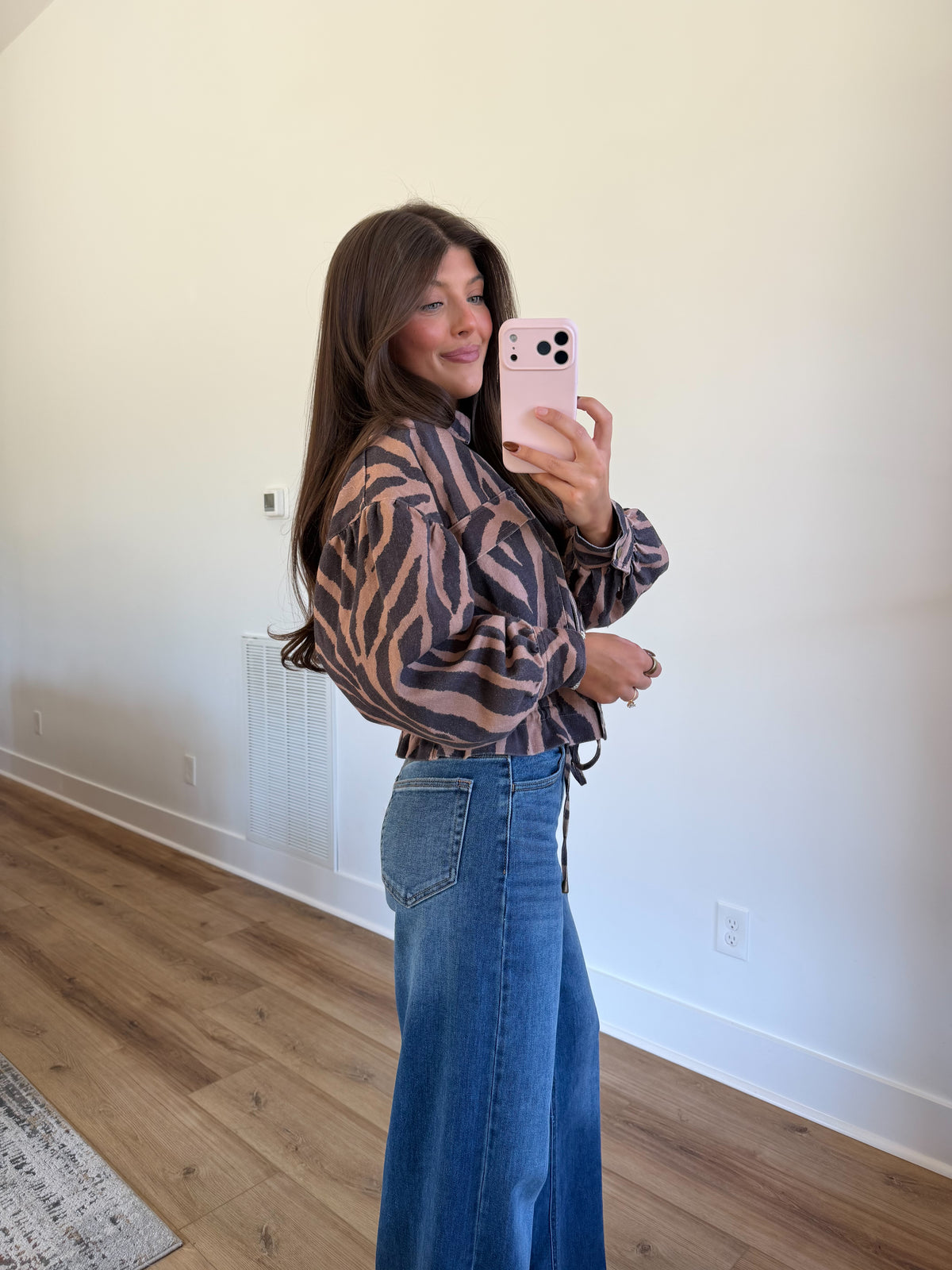 Soho Zebra Top