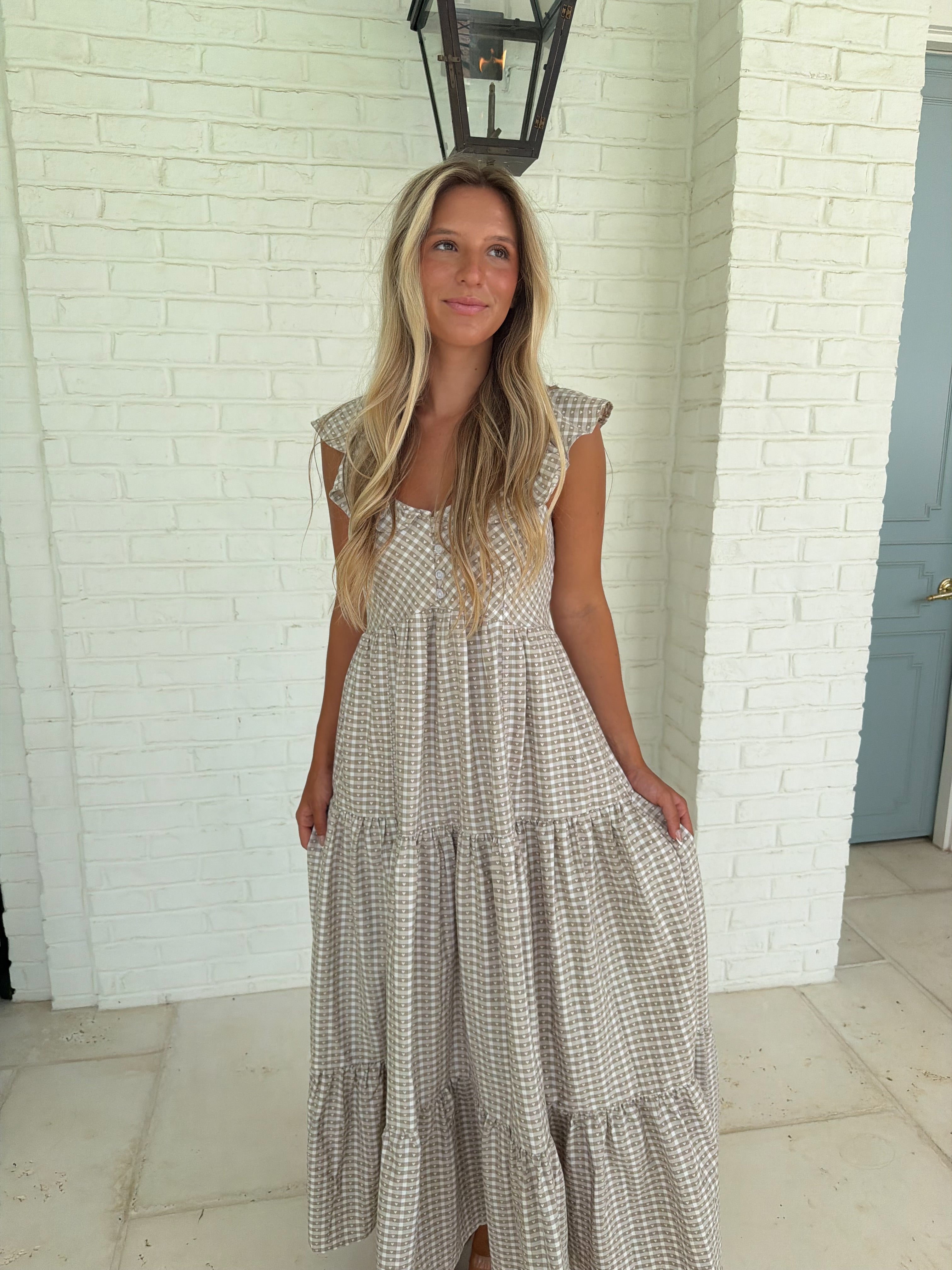 Shoreline Ruffle Maxi