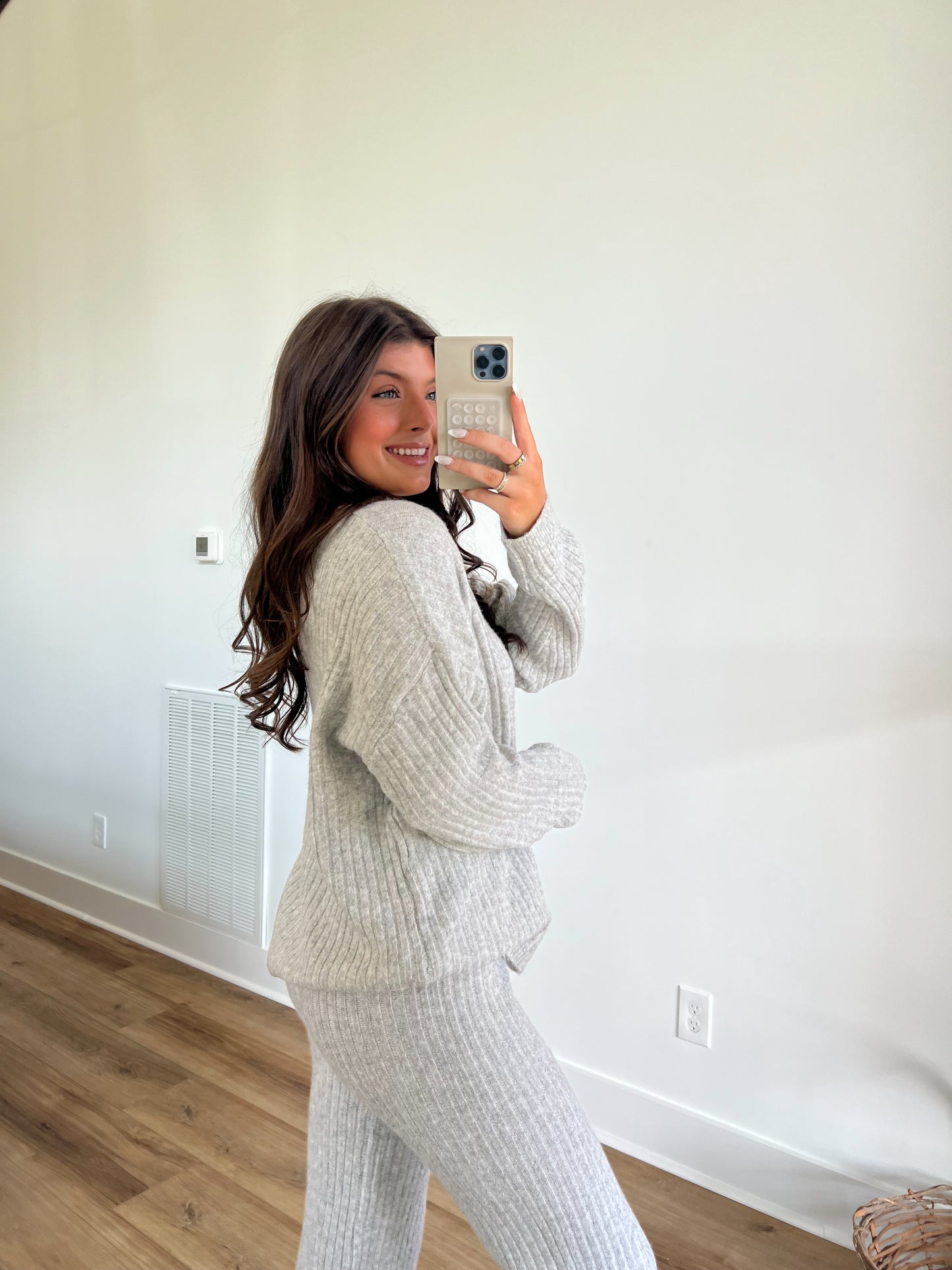 Off Day Cozy Ribbed Knit Set