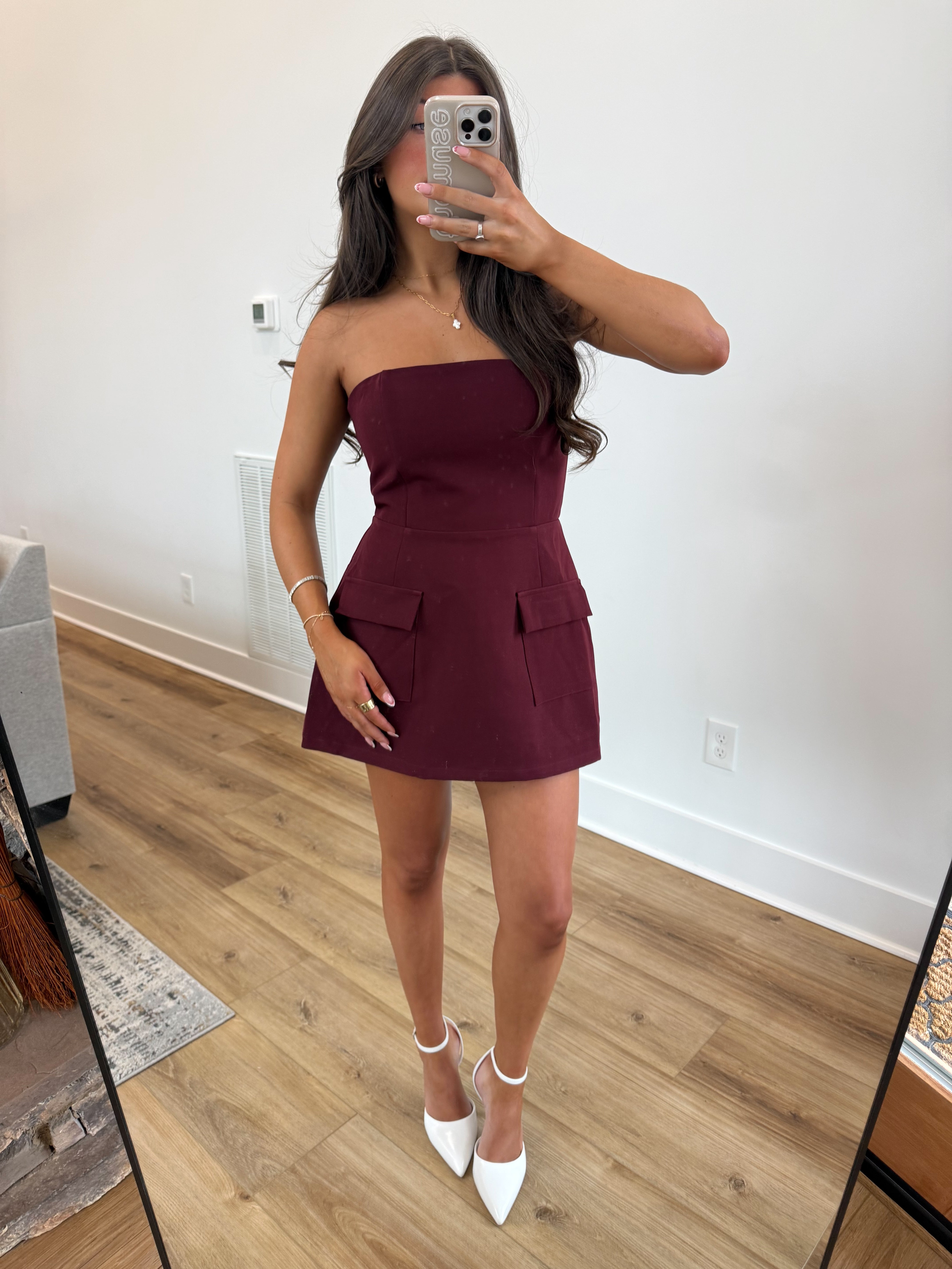 The Muse Romper (Wine)