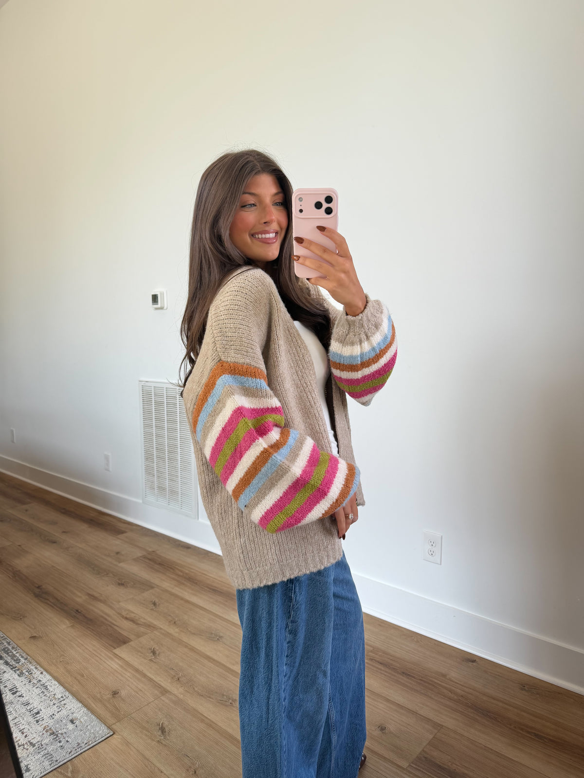 Theo Stripe Cardigan