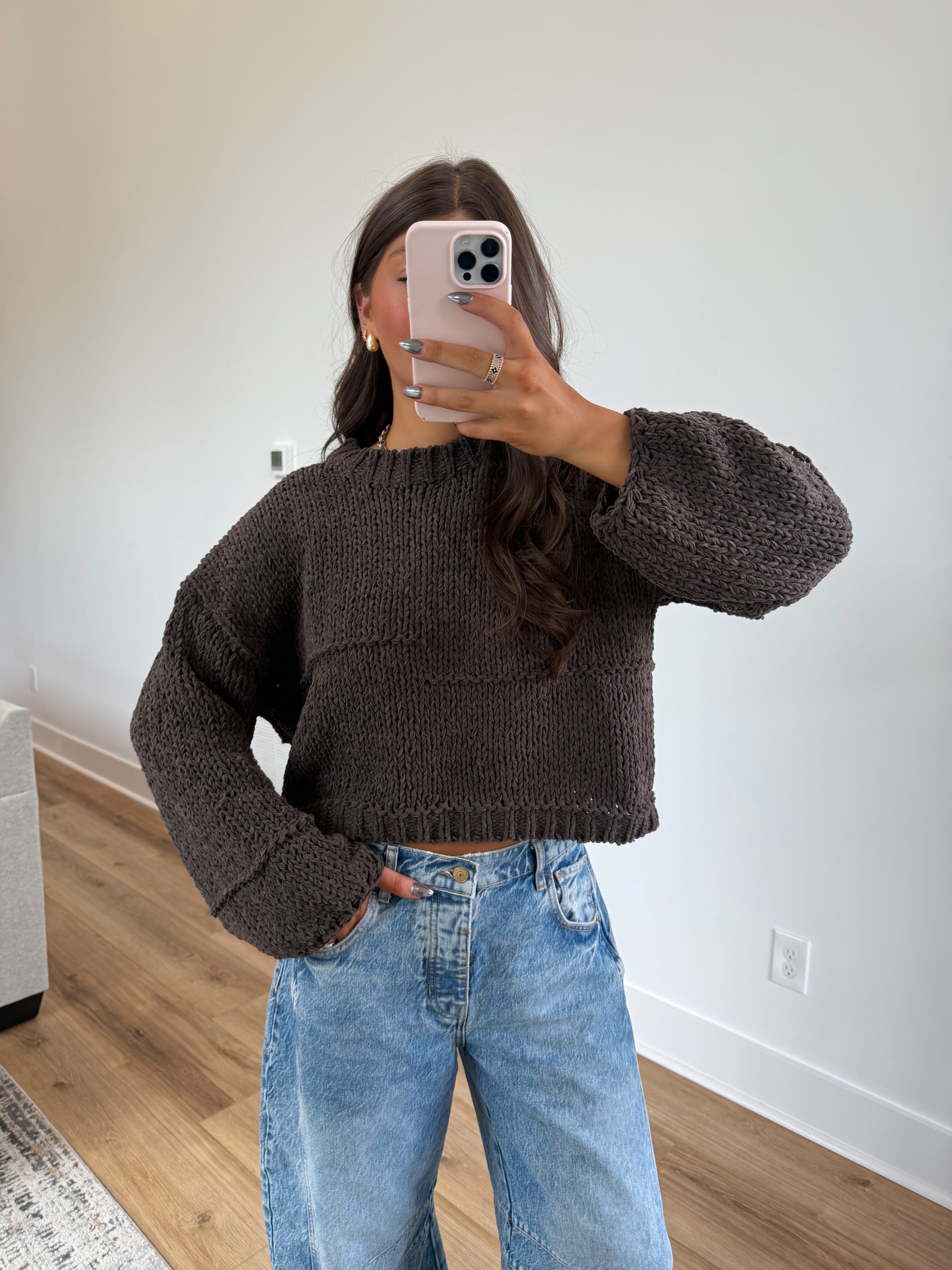 Chunky Cocoa Sweater