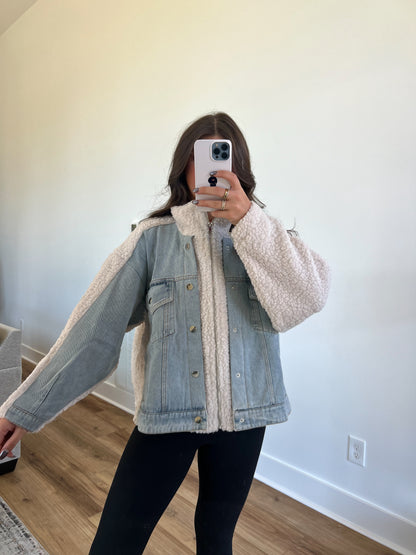 Fleece/Denim Duo Jacket