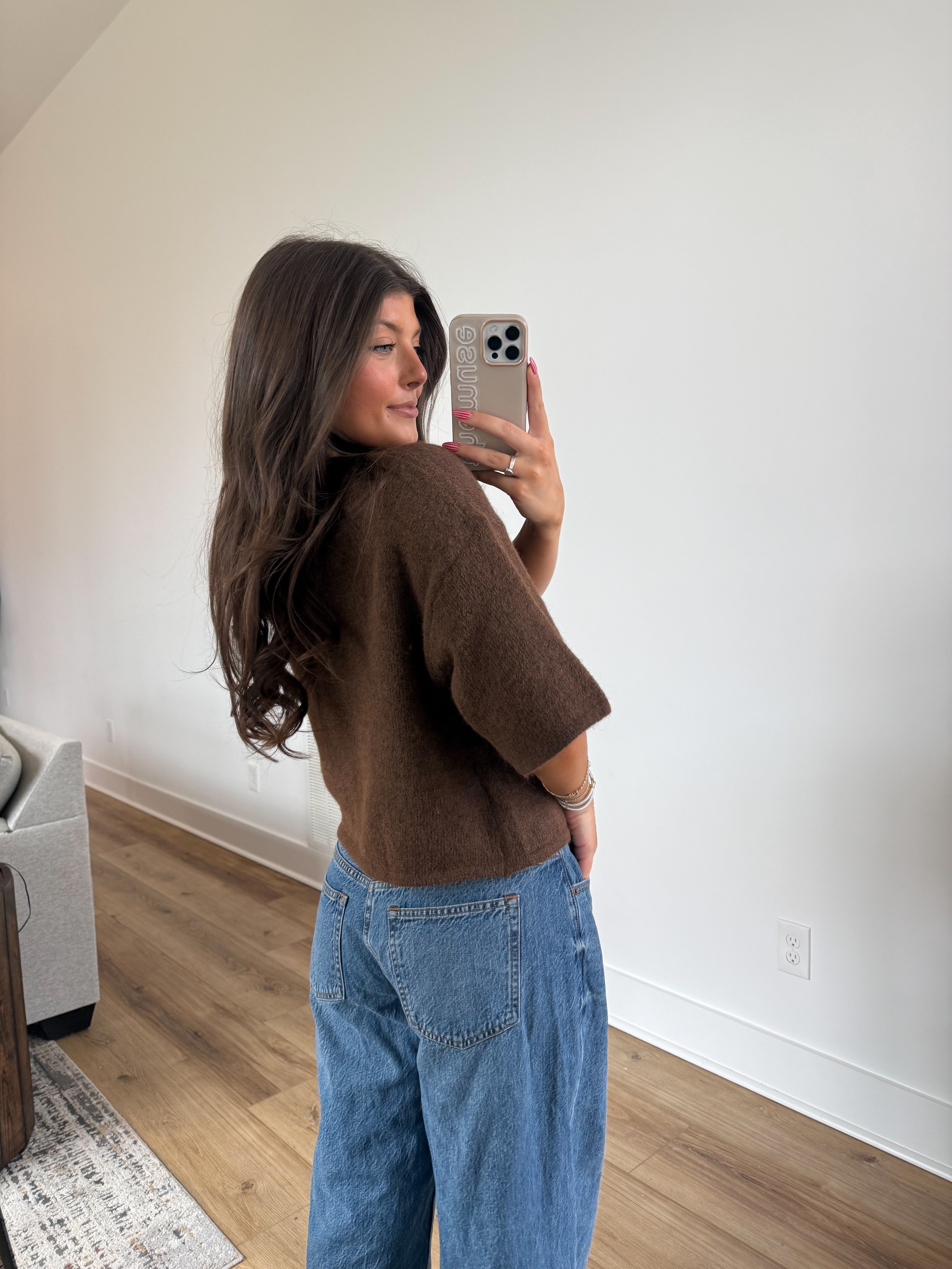 The Cloud Cardi (Brown)
