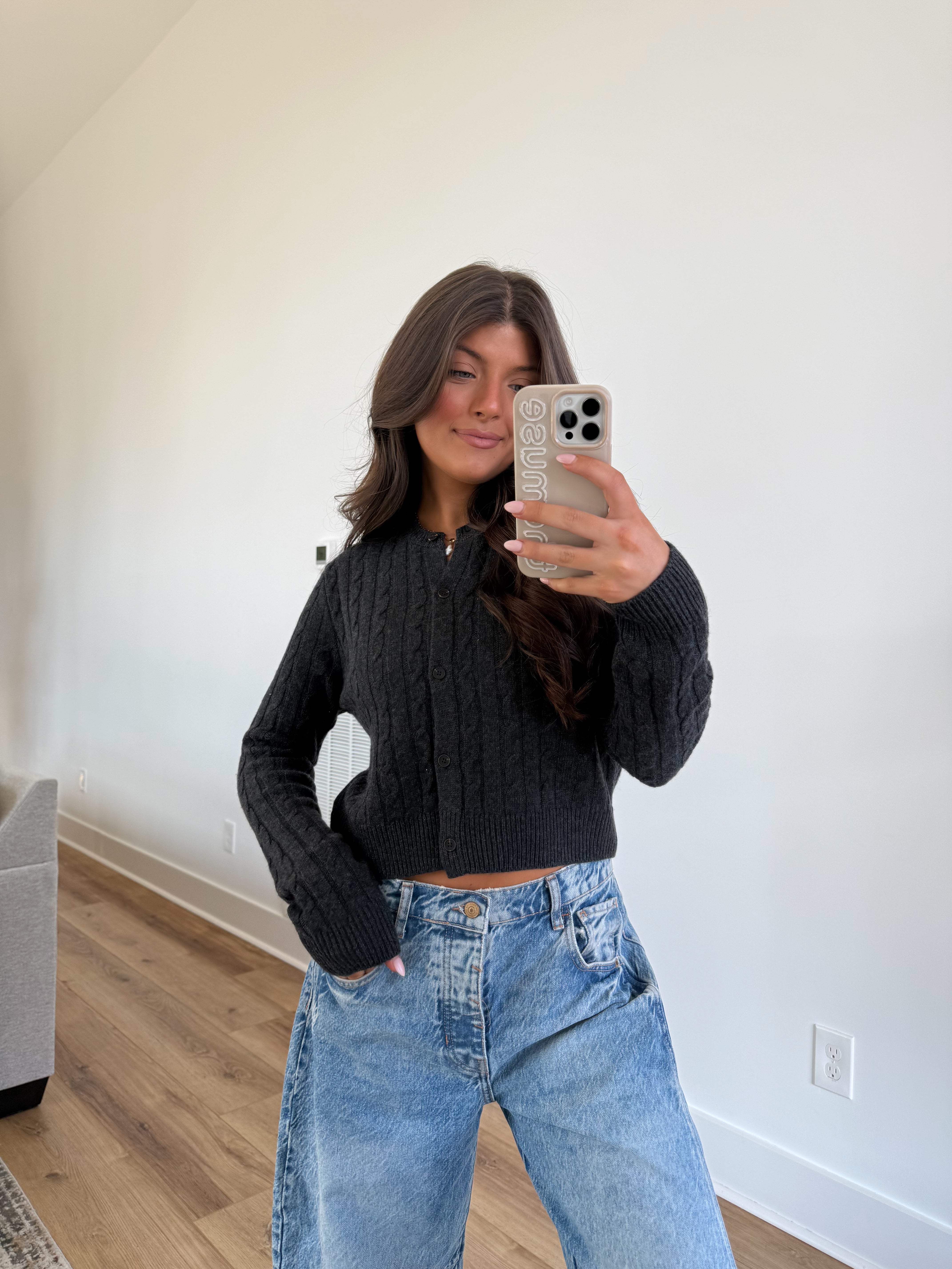 The Classic Cable Cardi