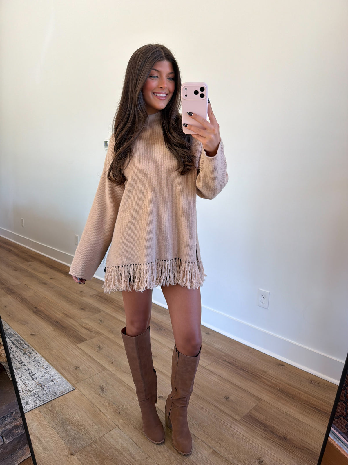 Maple Fringe Sweater