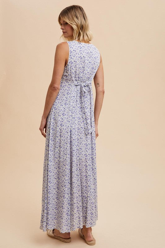 Charleston Girl Maxi Dress (Indigo)