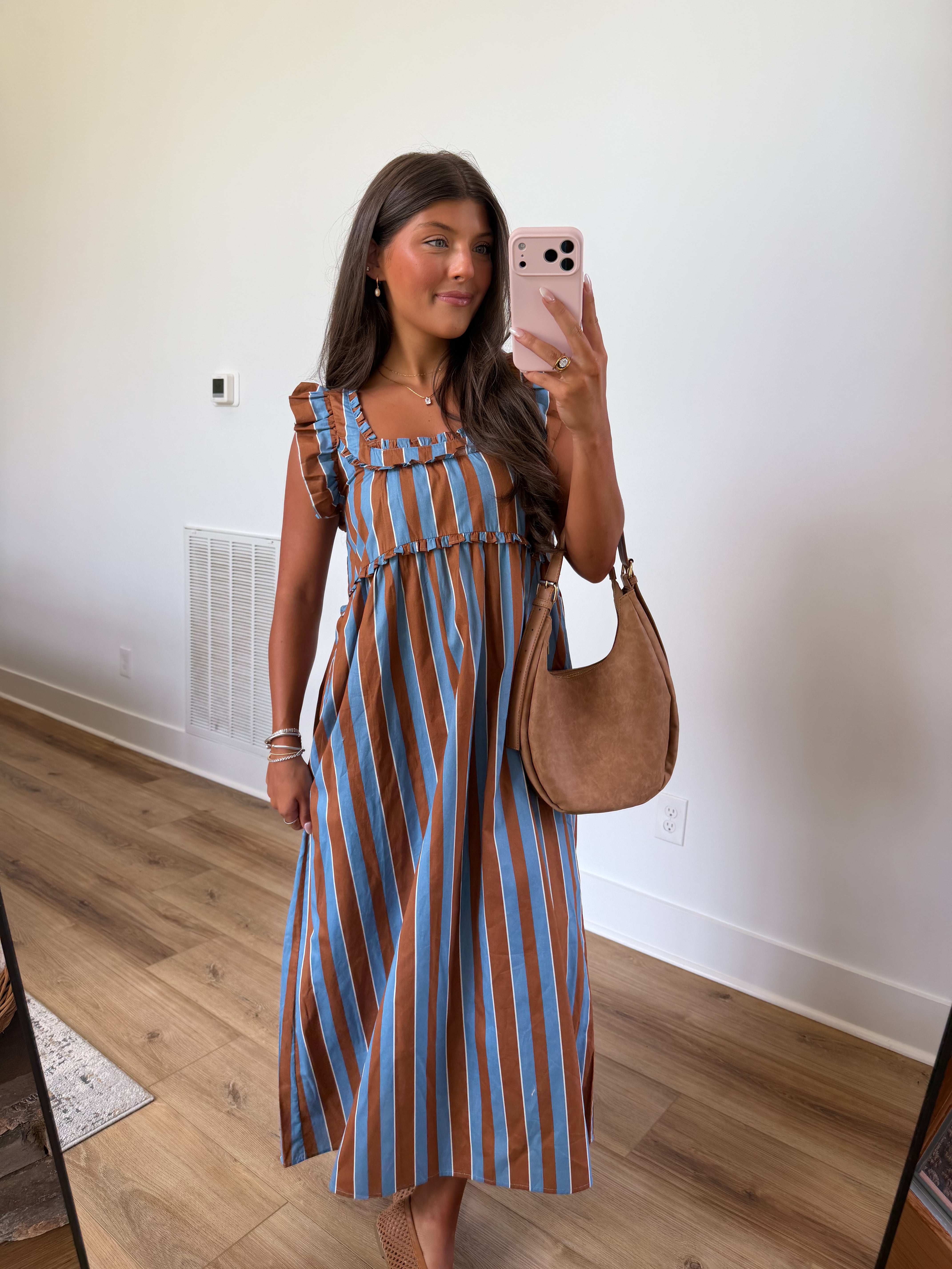 Blue Ridge Stripe Maxi