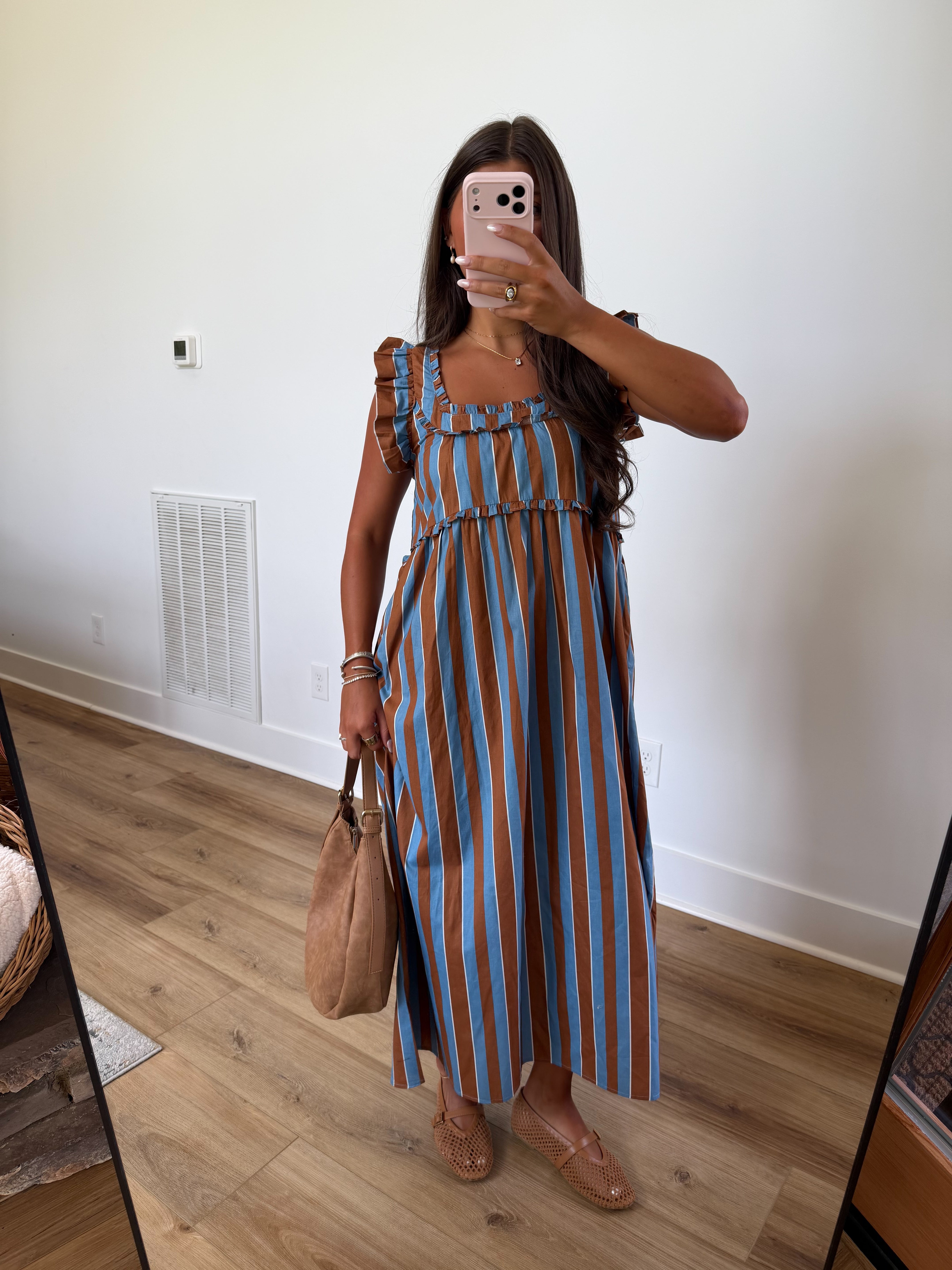 Blue Ridge Stripe Maxi