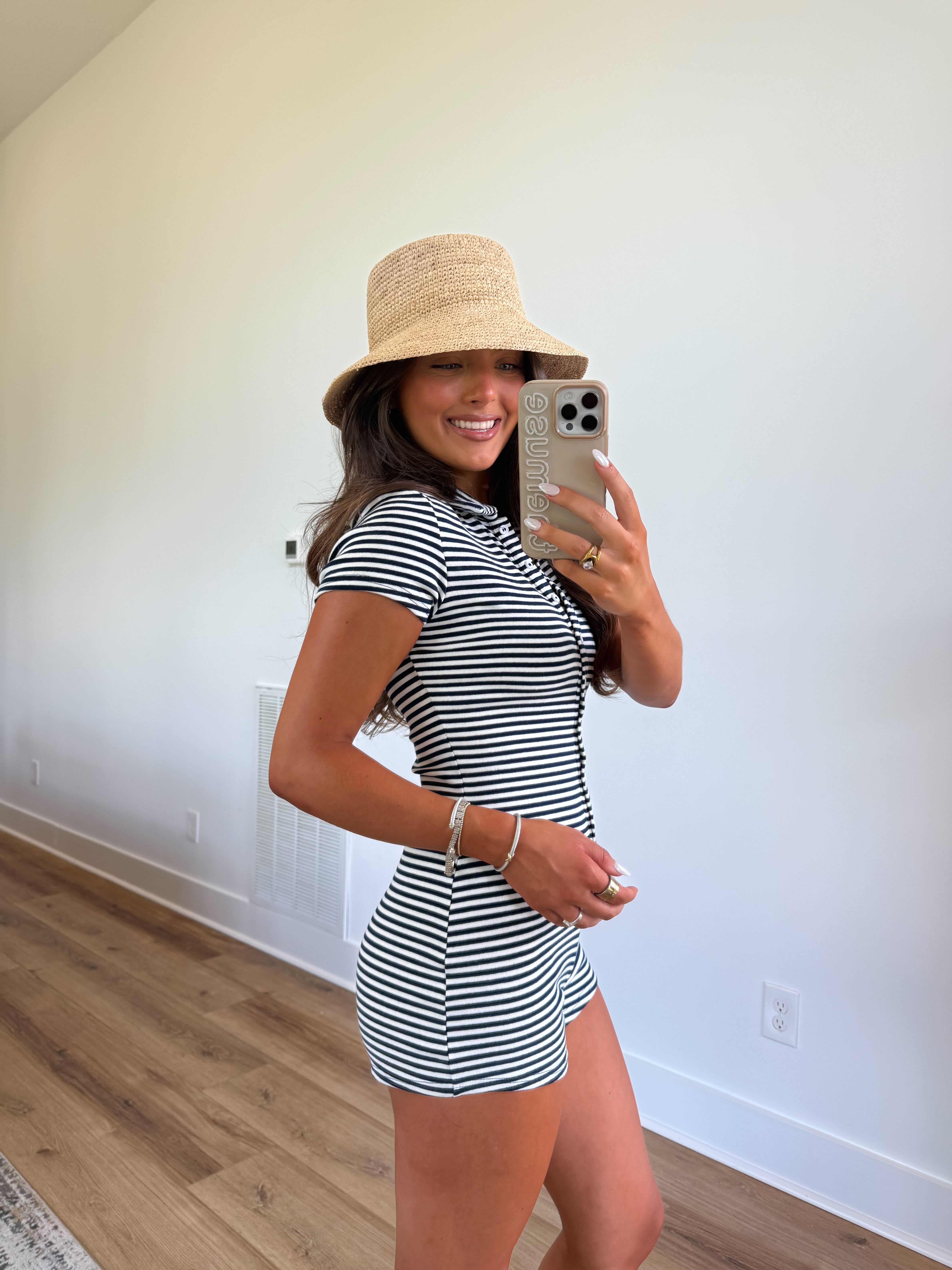 Marina Stripes Romper