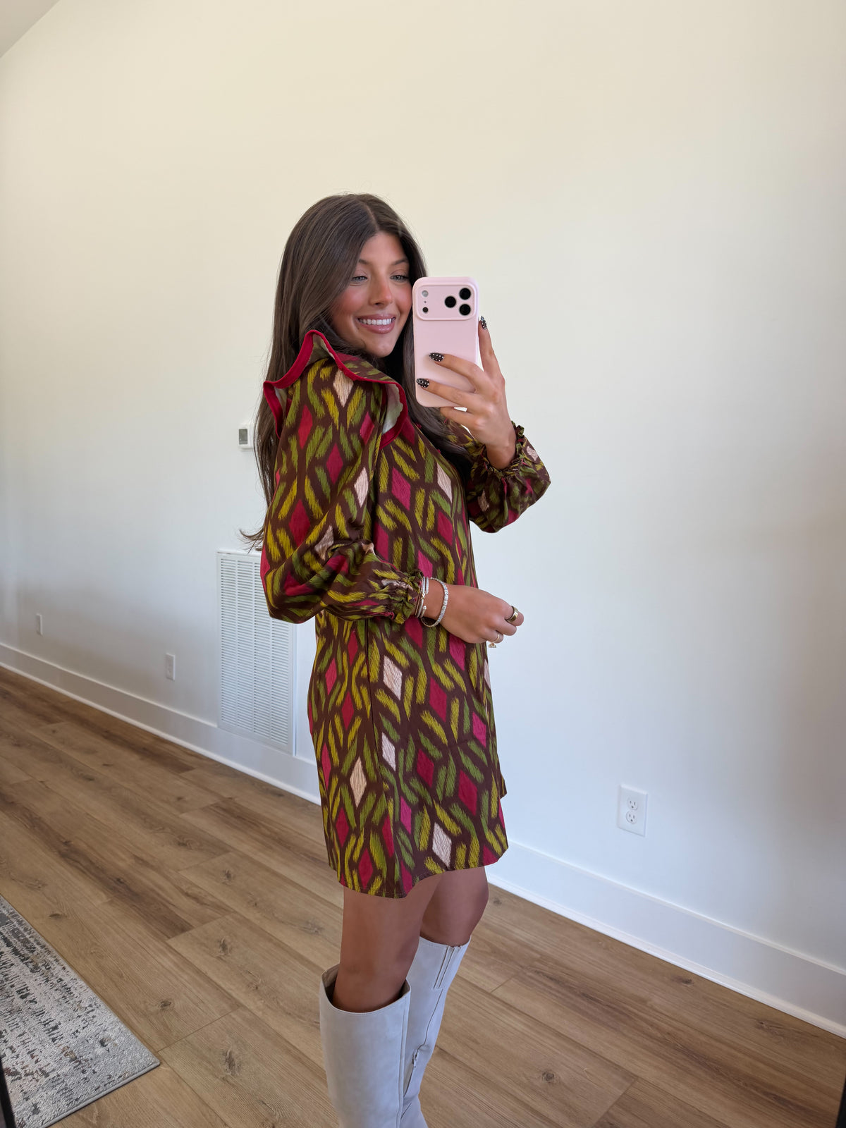 Art of Fall Mini Dress