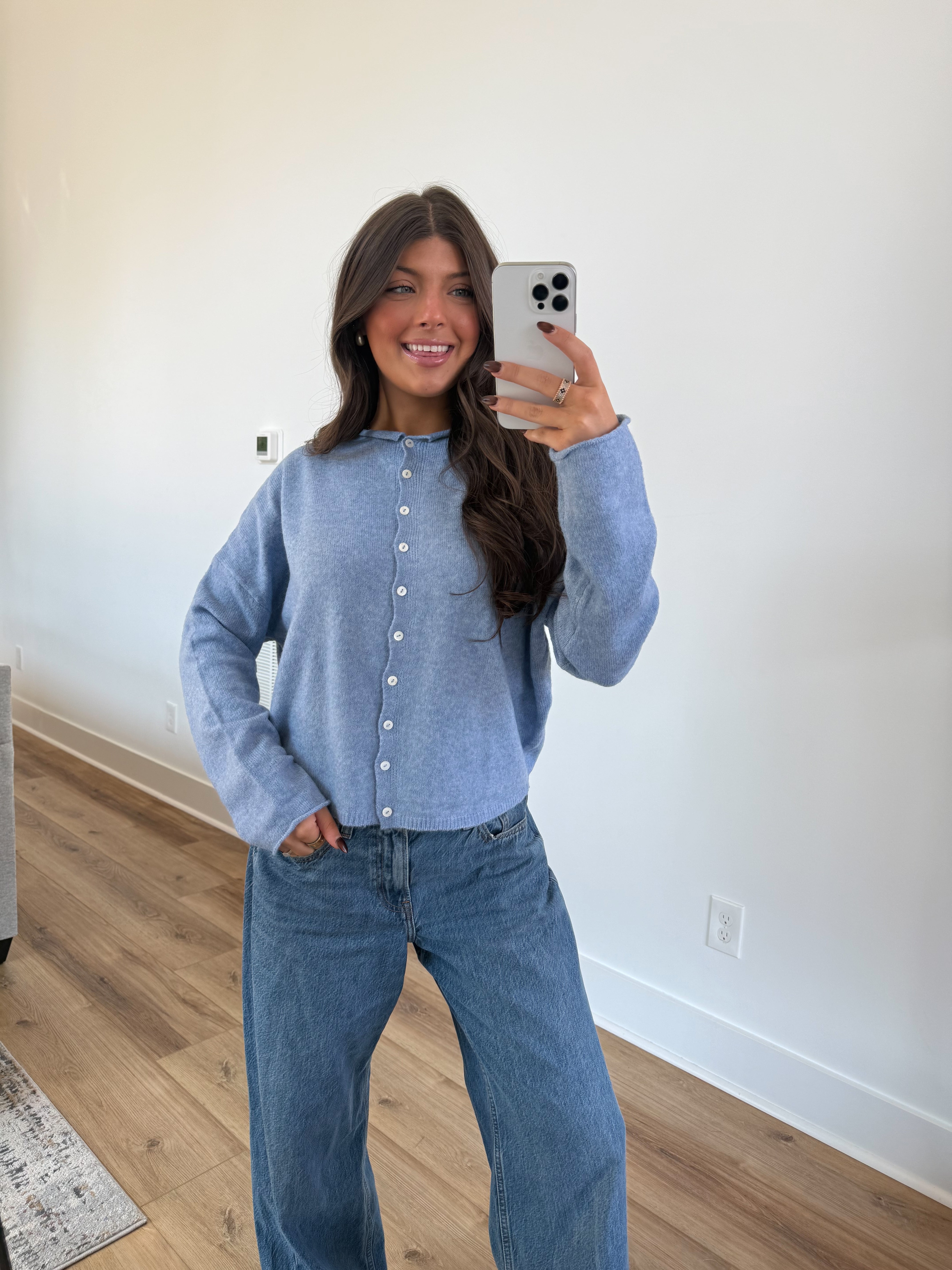 Best Dress Cardigan (Blue)