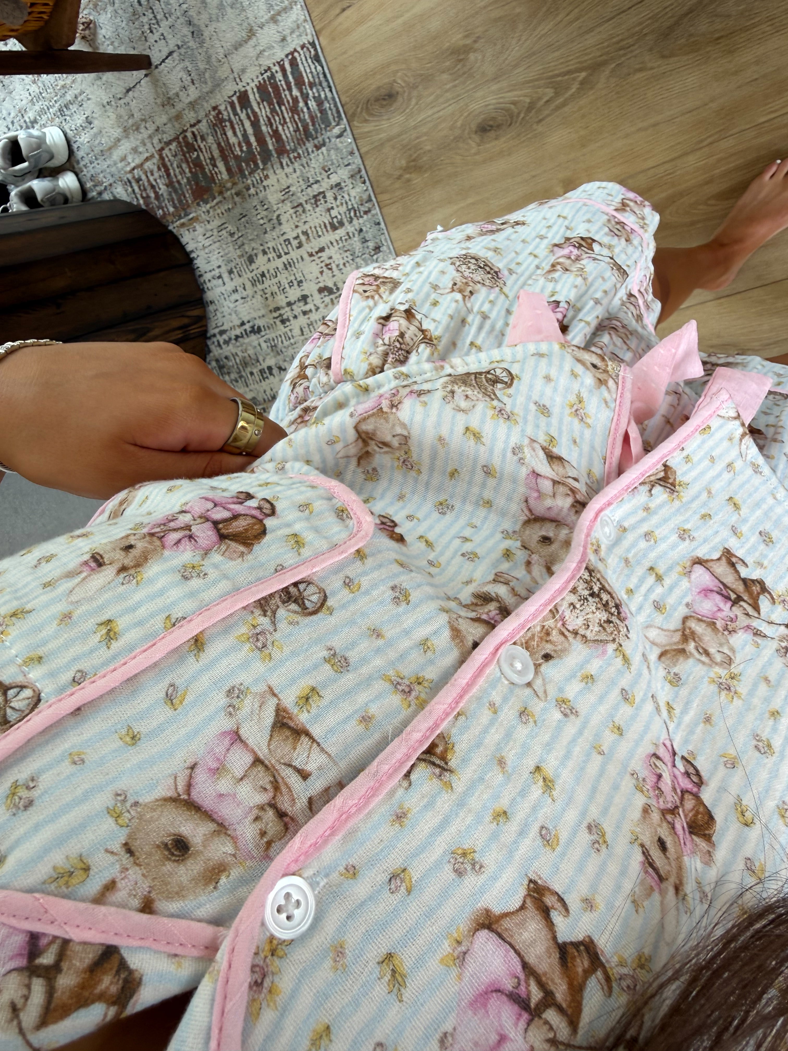 The Bunny Meadow PJ Set