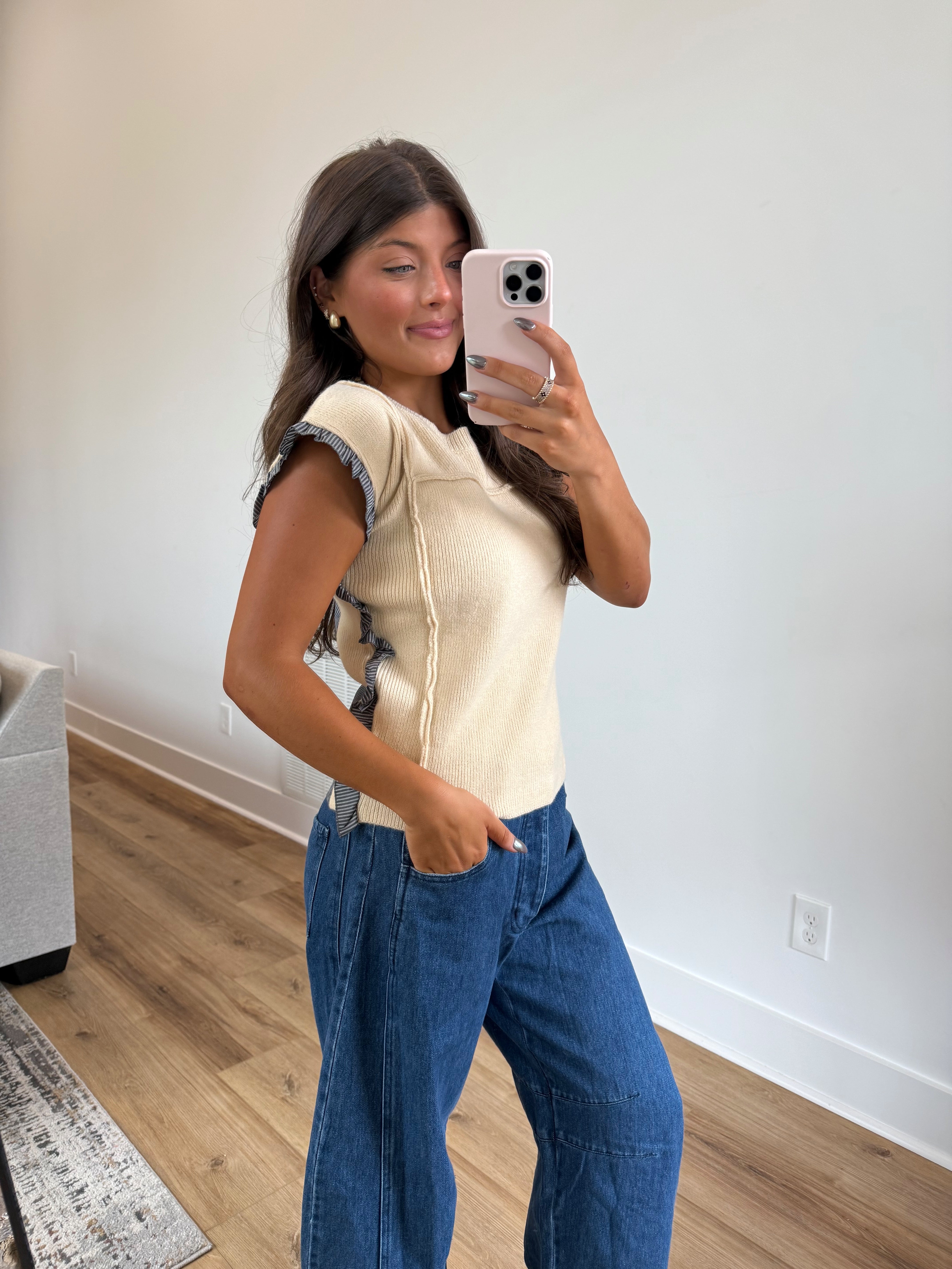 The Rue Ruffle Top