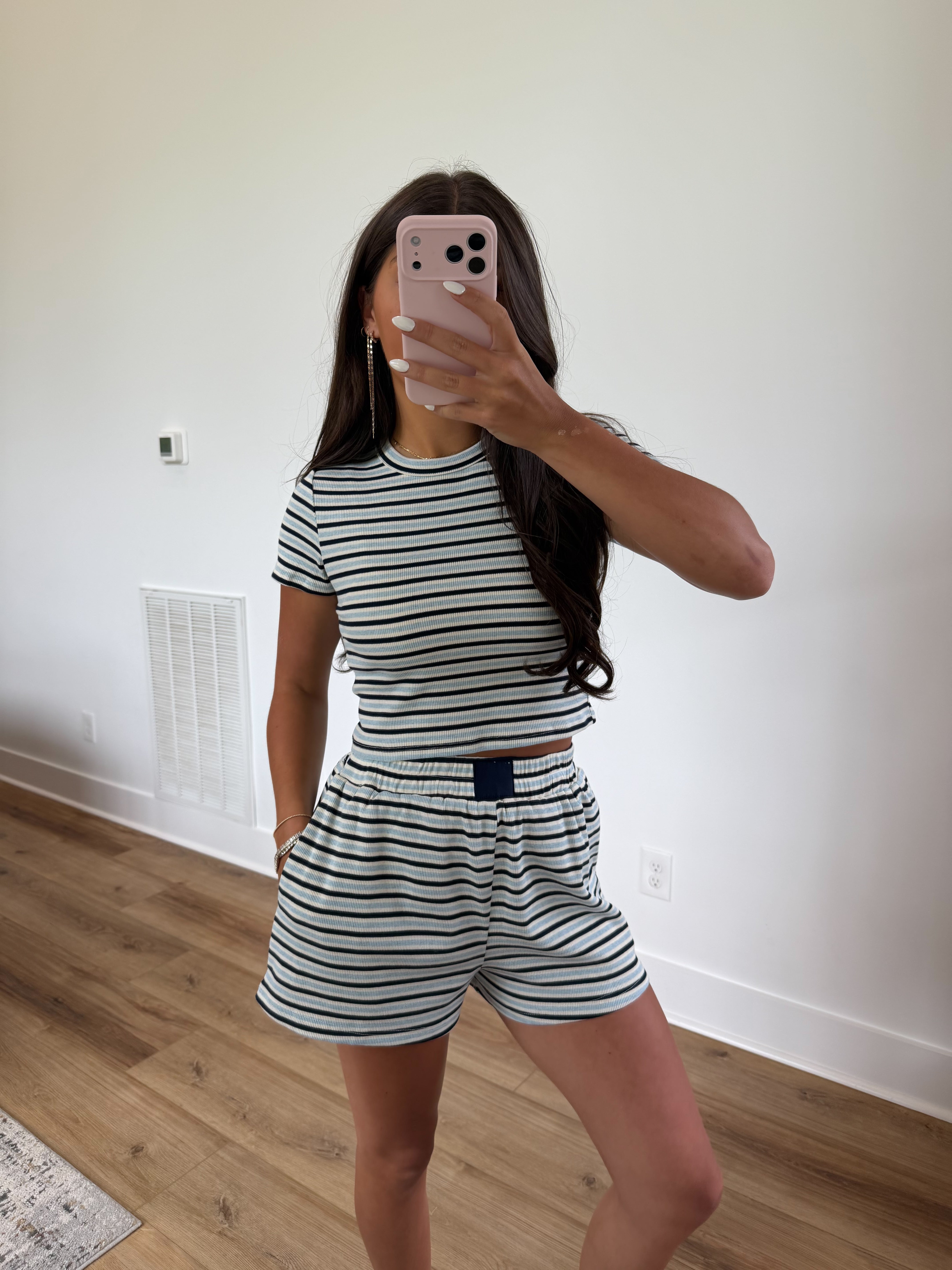 Zara Stripe Set (Blue)
