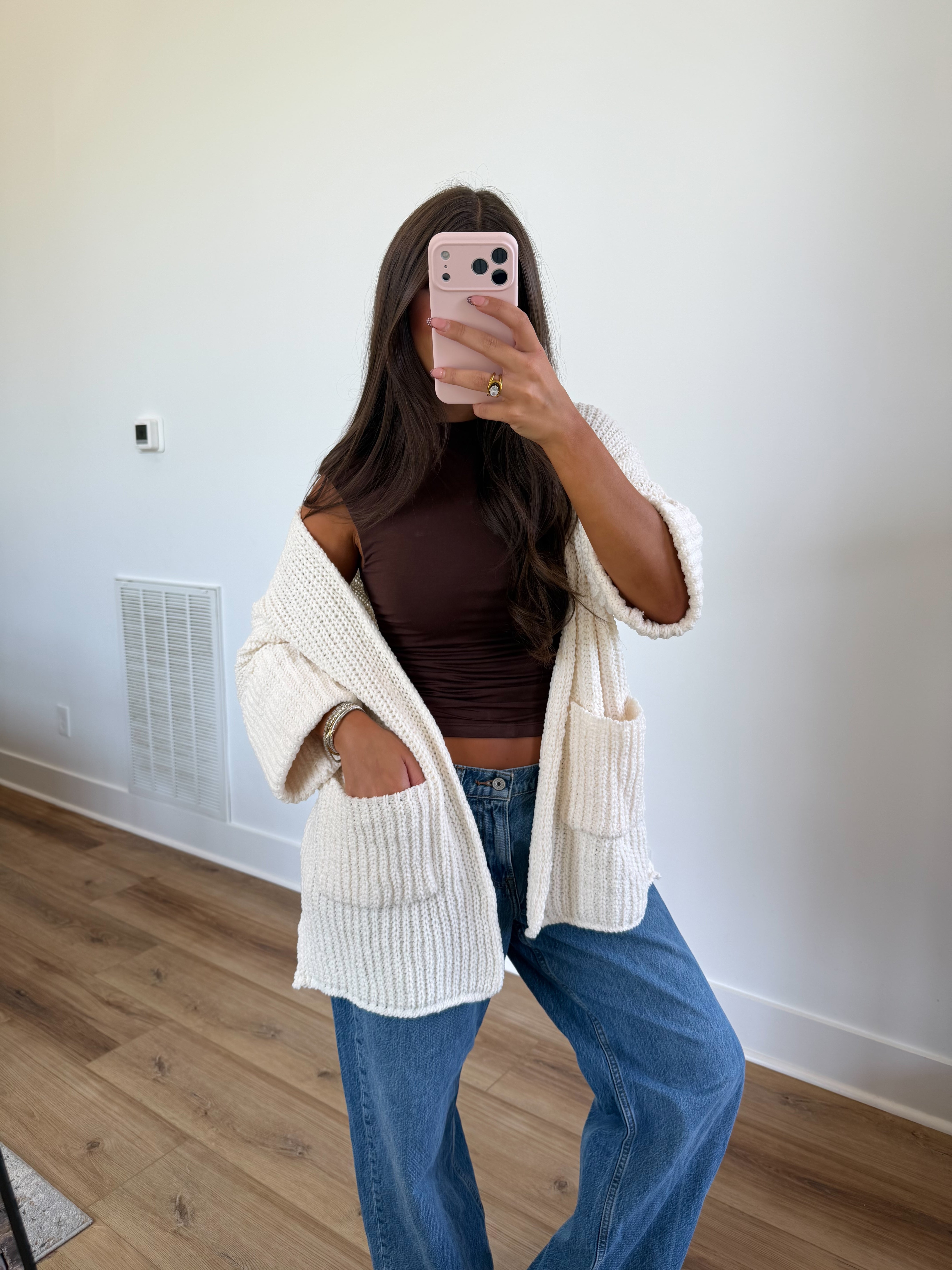 Meet Me in Fall Cardigan (Cream)