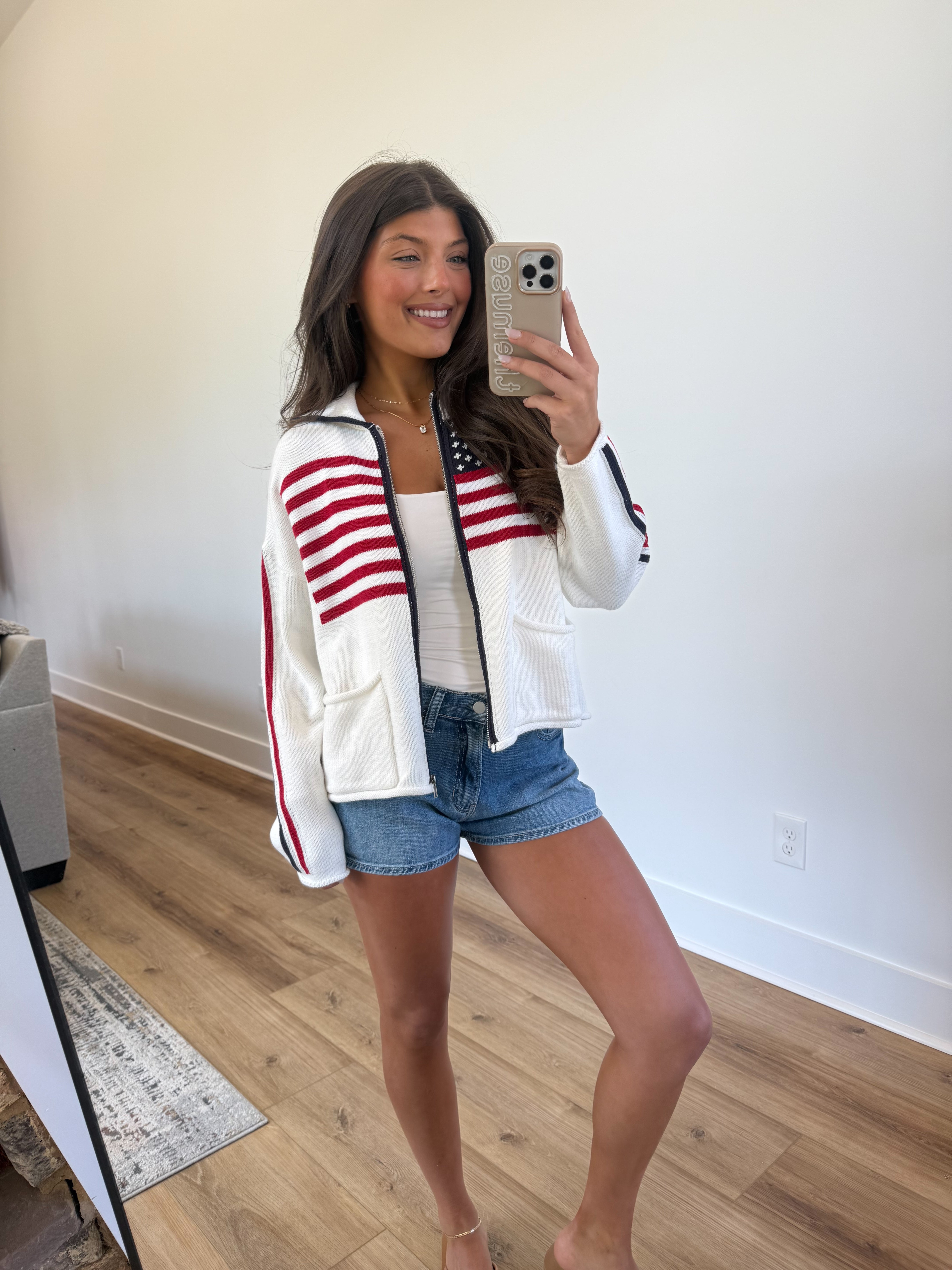 Stars & Stripes Zip Up