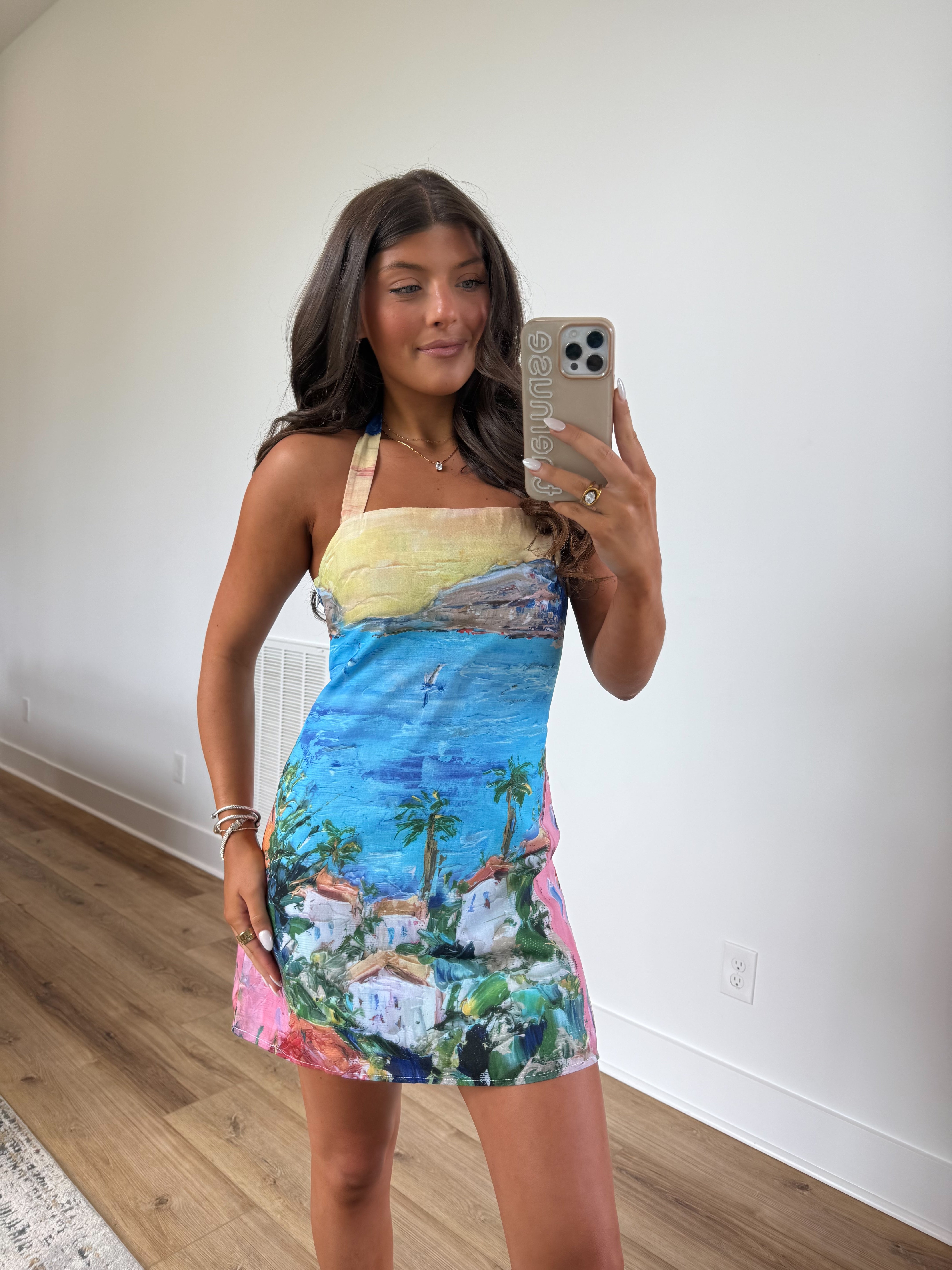 Beach Line Mini Dress
