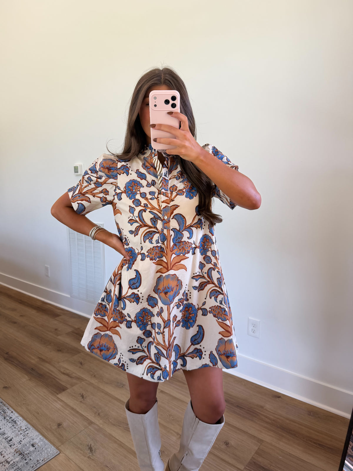 Autumn Heirloom Mini Dress