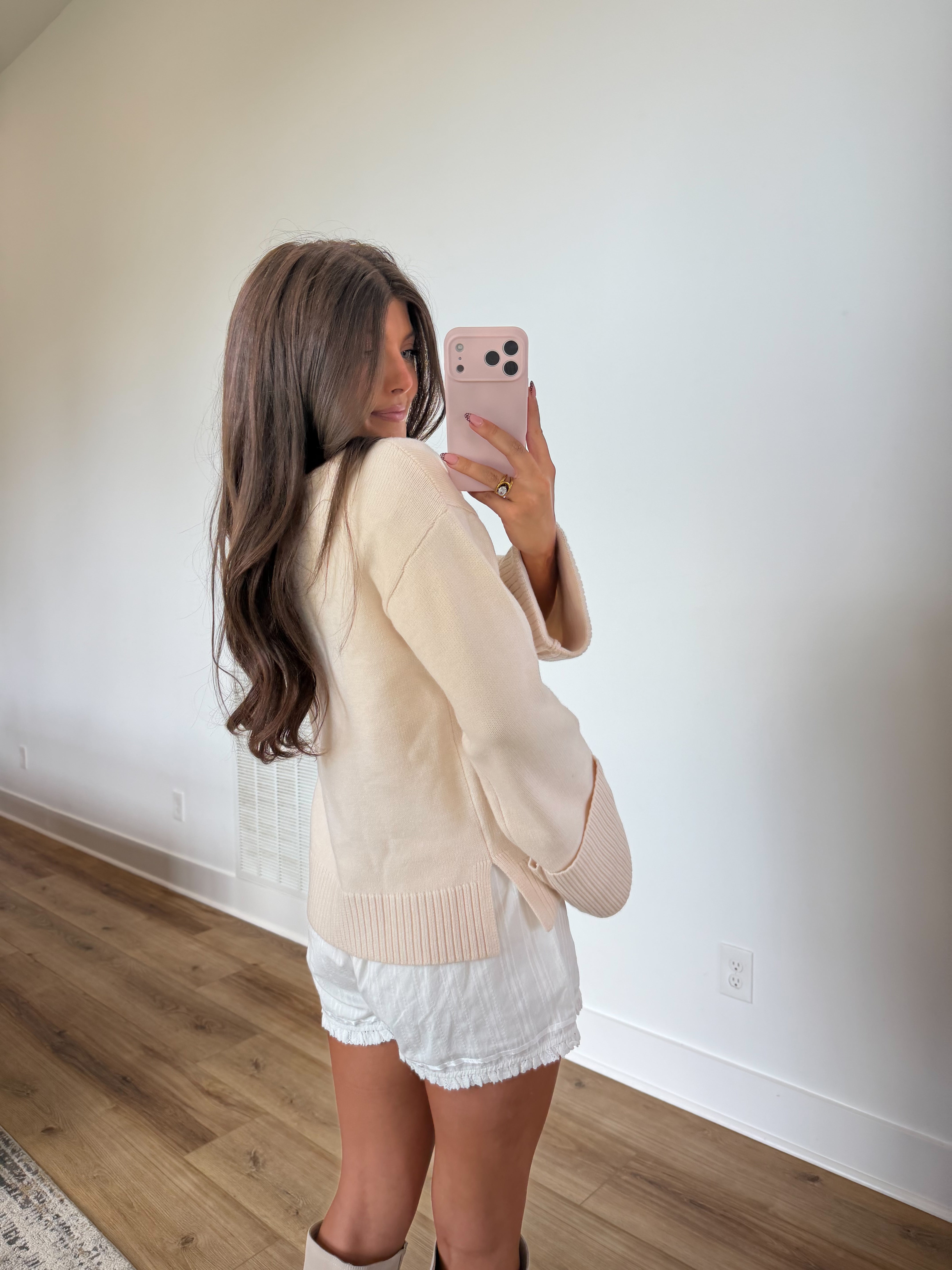The October Sweater (Cream)