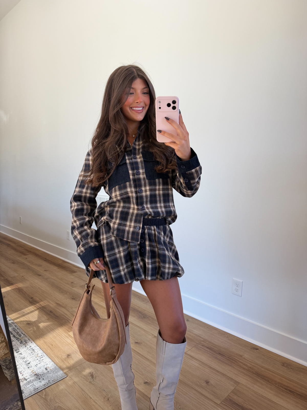 The Parker Plaid Set