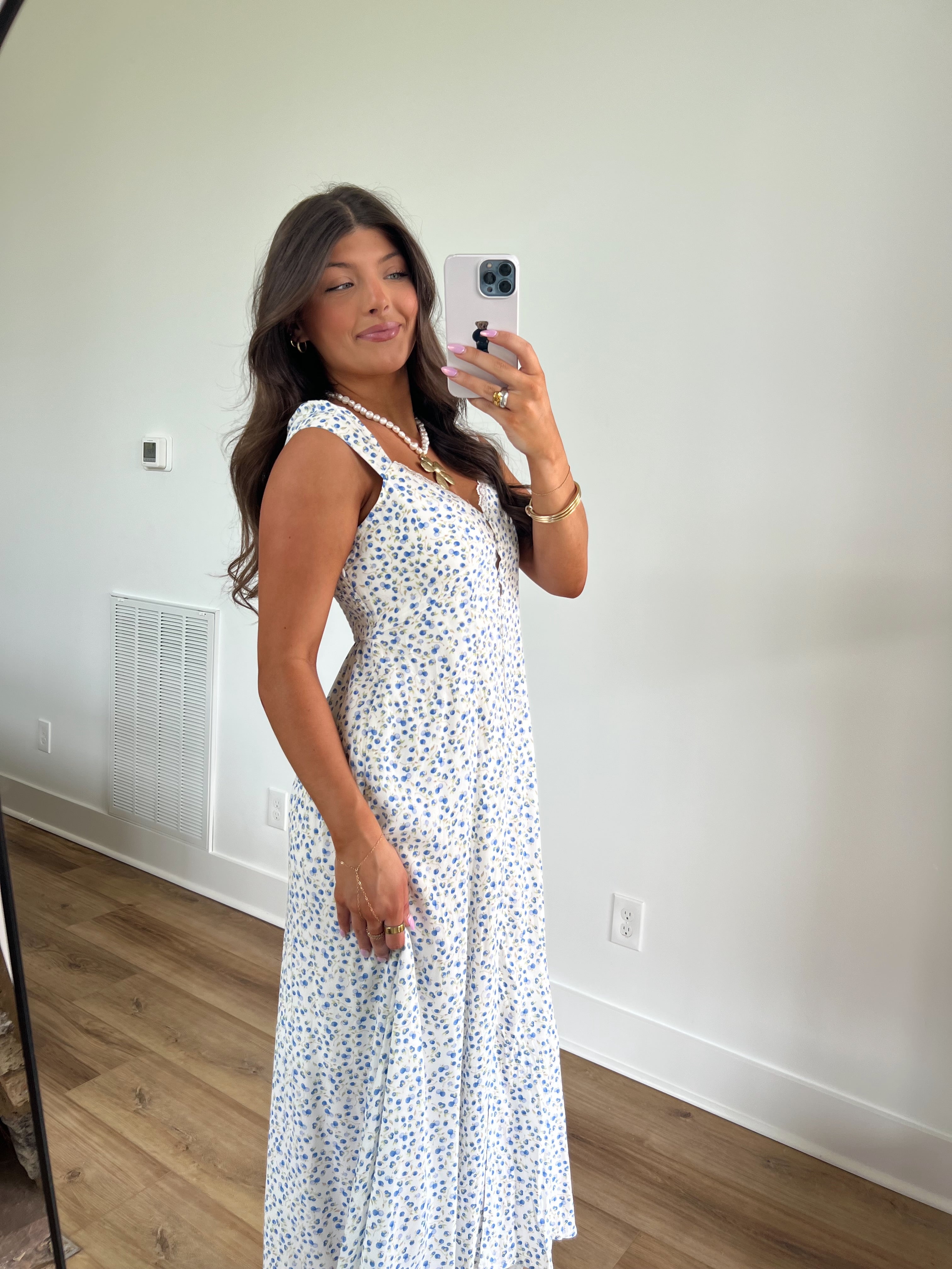 Diana Day Dress (Blue)