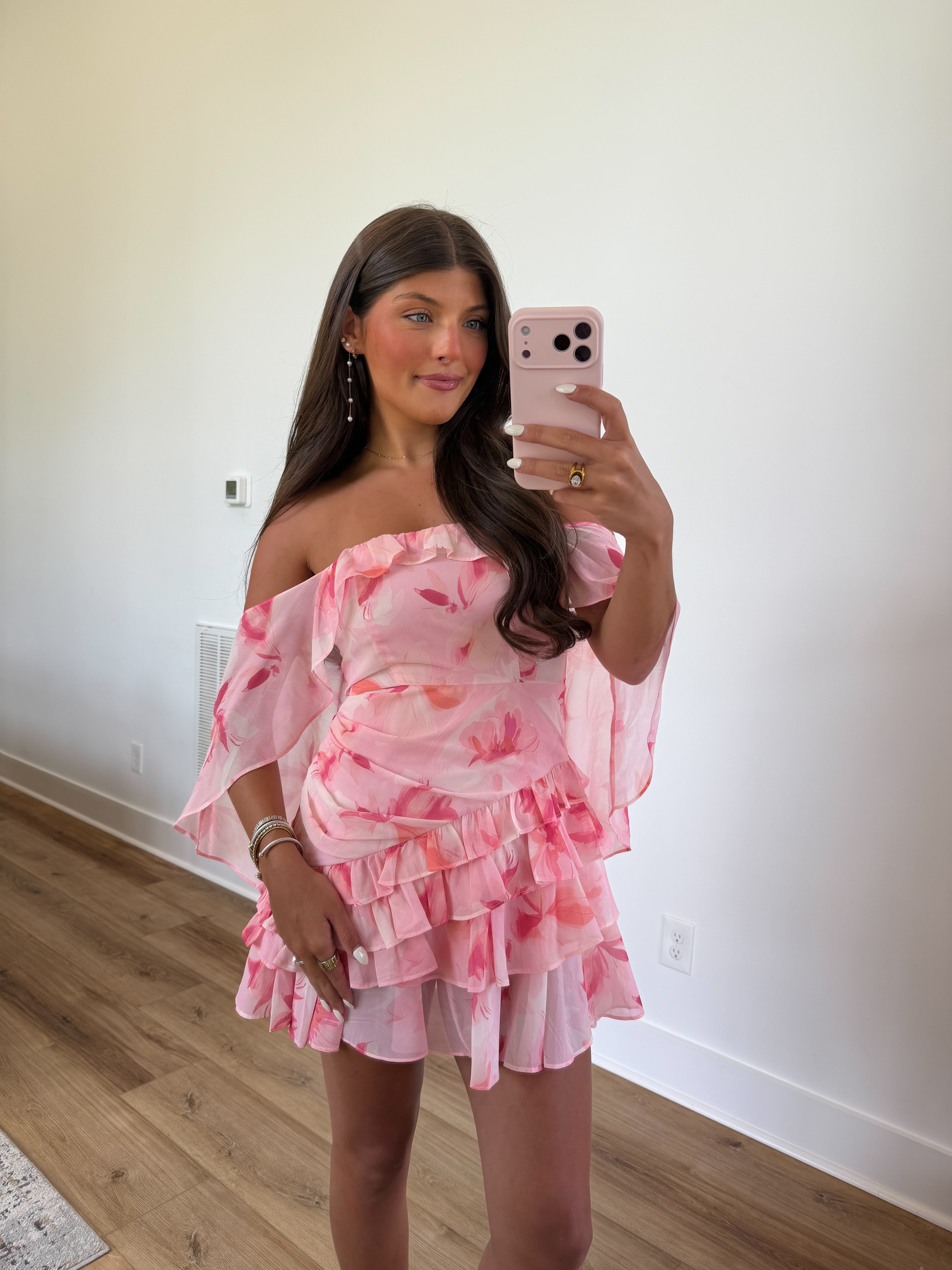 Sienna Cape Mini Dress