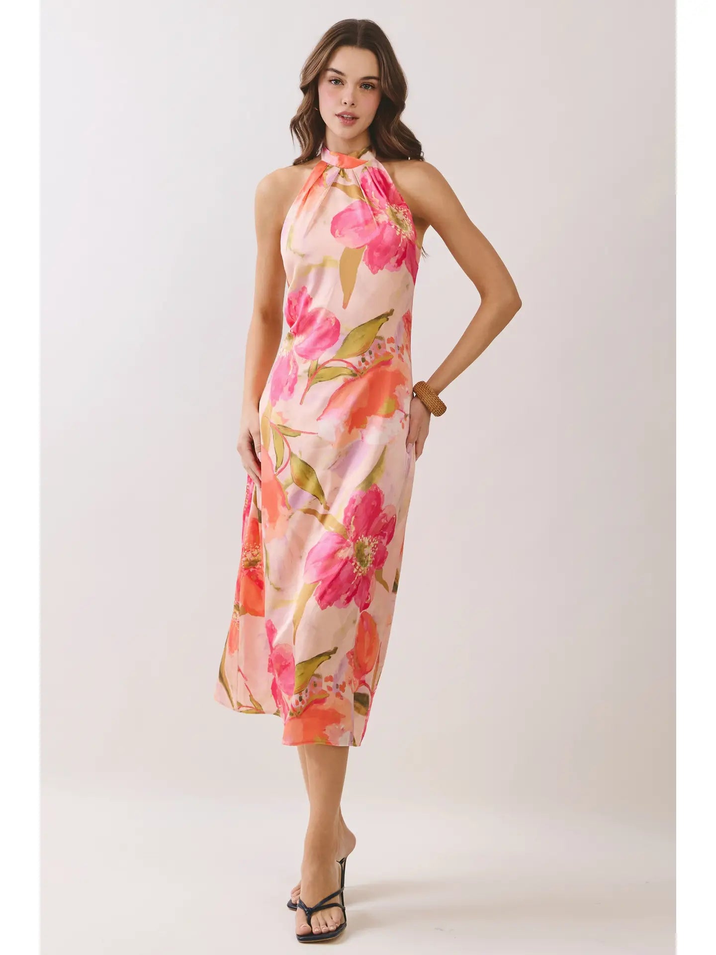 Capri Floral Midi