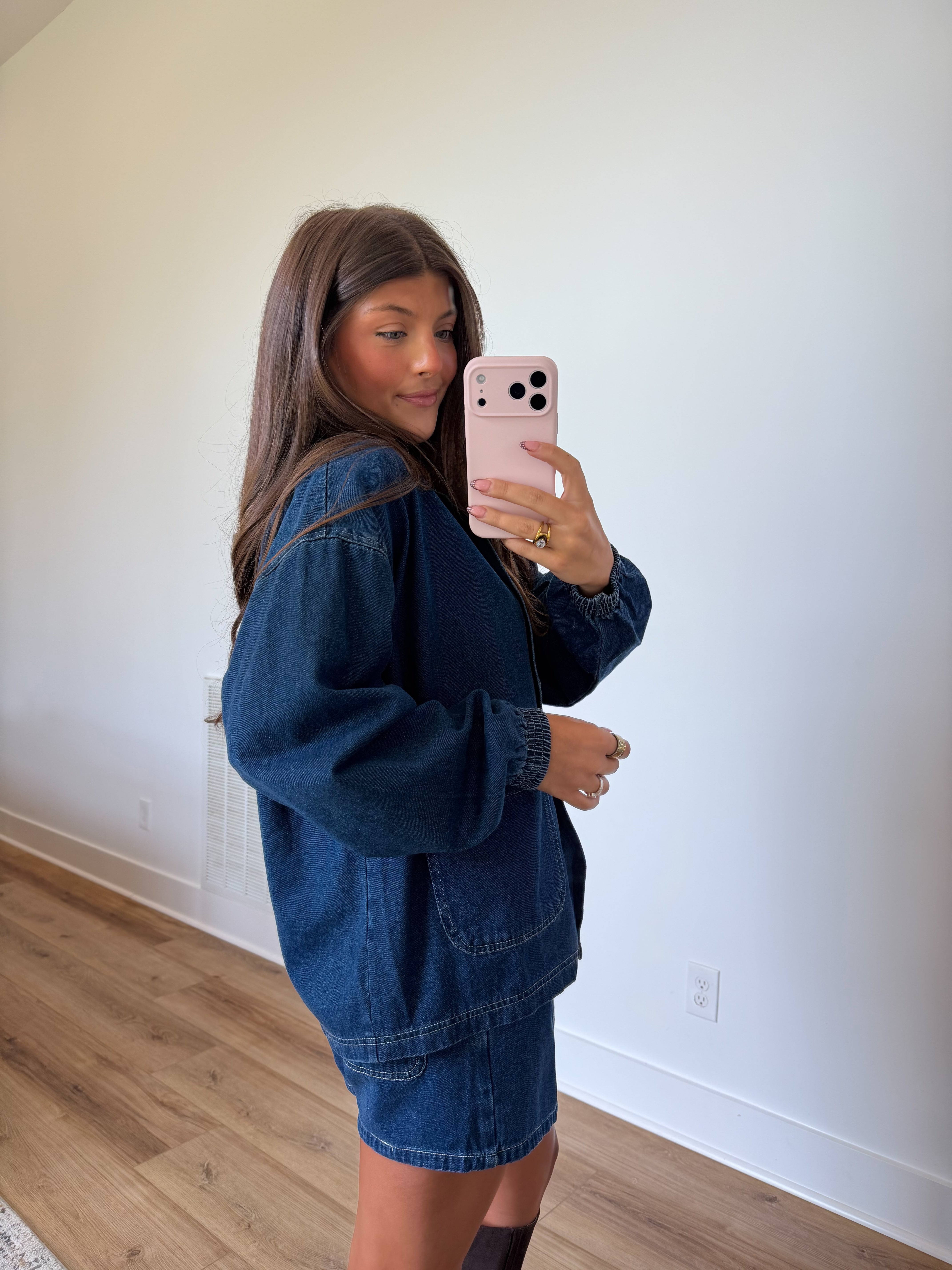 The Penny Denim Set (Classic Blue)