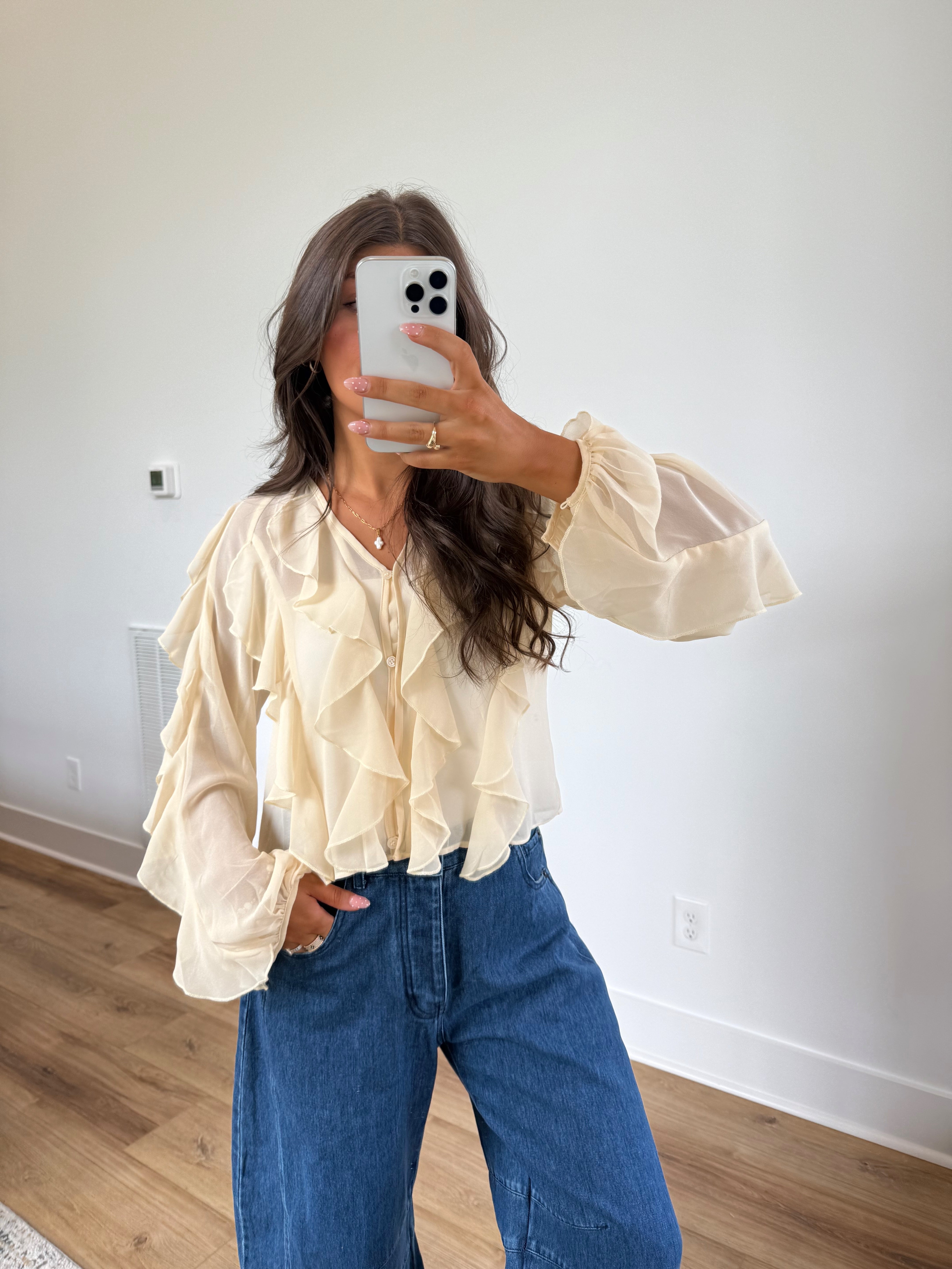 Ivory Layers Top