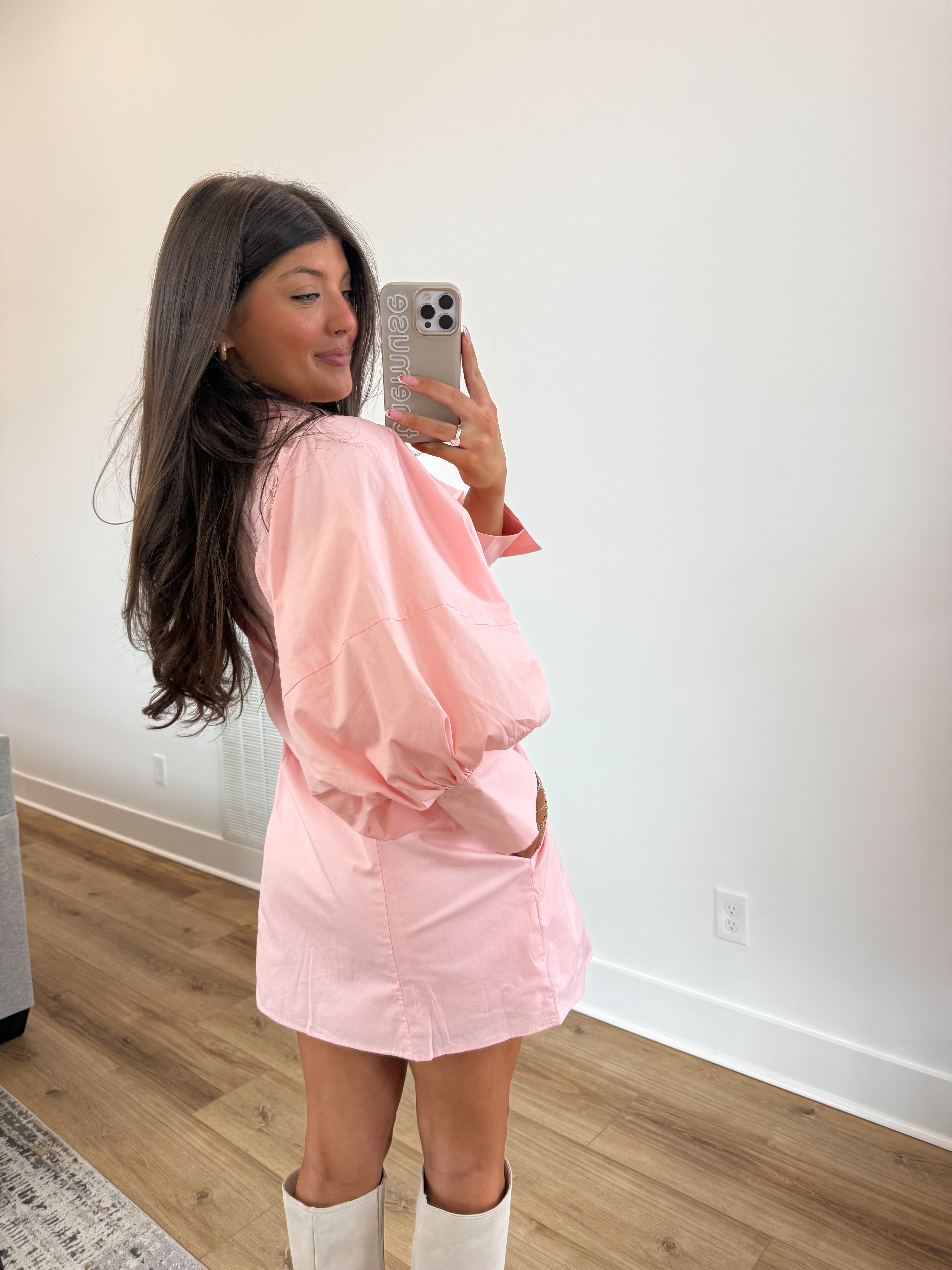 Sunday Morning Dress (Ballet Pink)