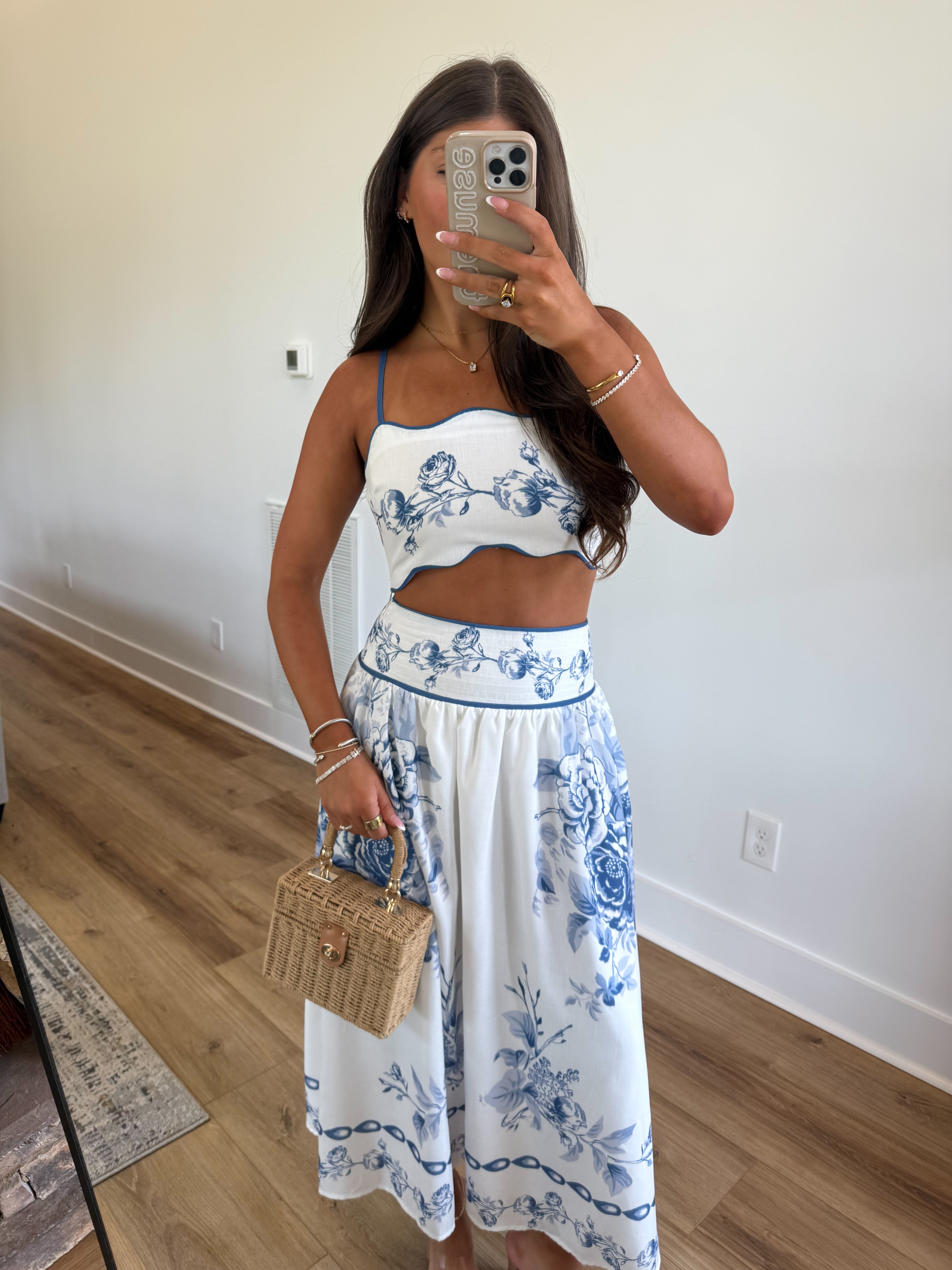 Blue Toile Set