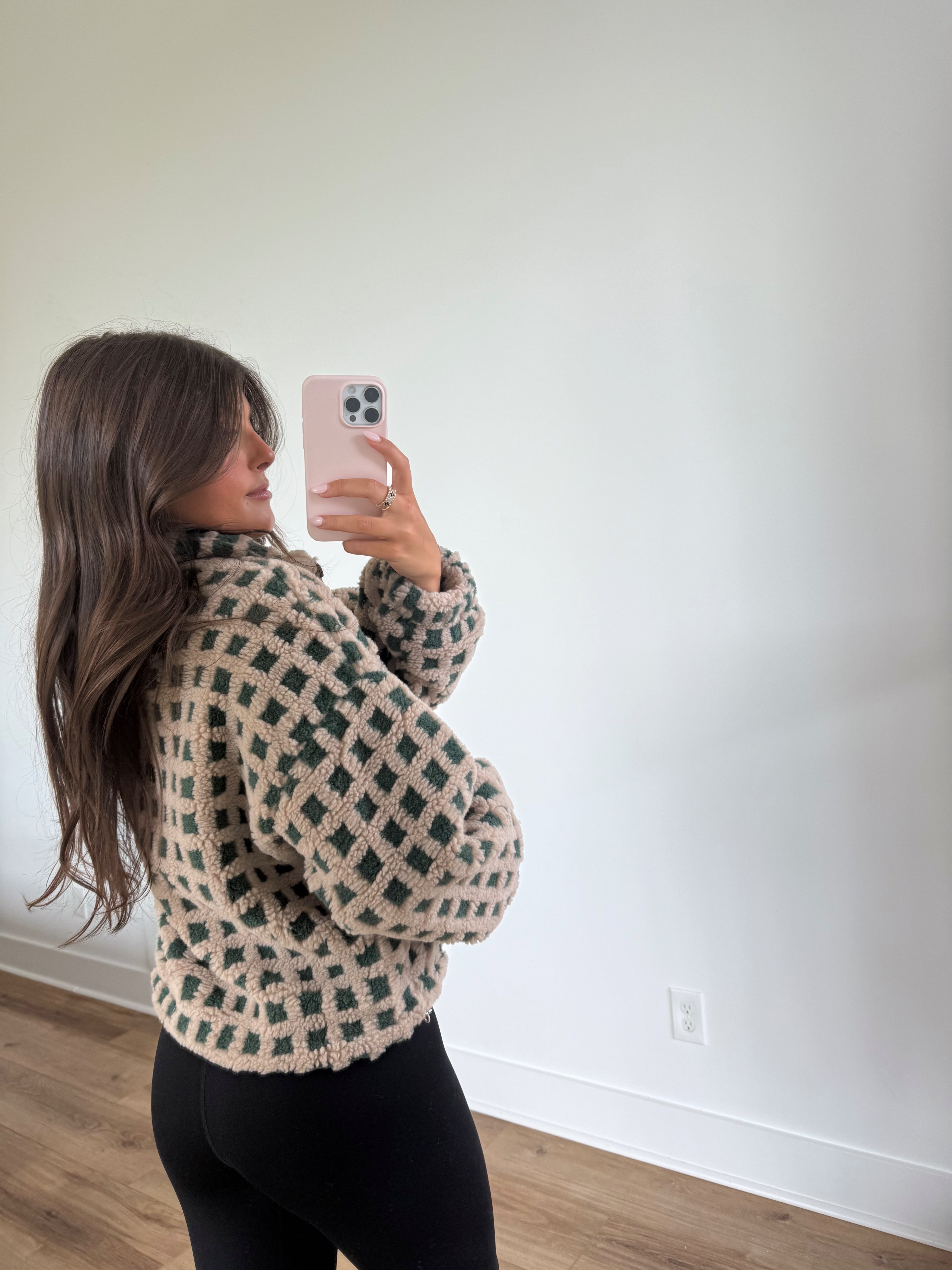 Evergreen Check Fleece