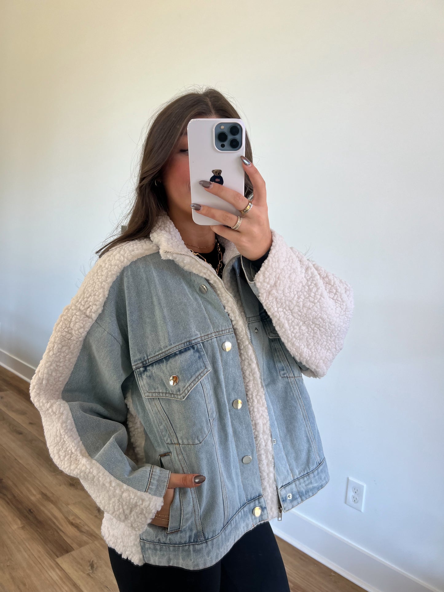 Fleece/Denim Duo Jacket