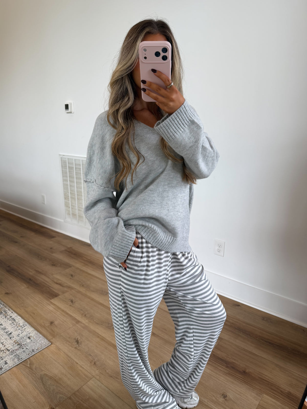 Perfectly Slouchy Sweater (Grey)