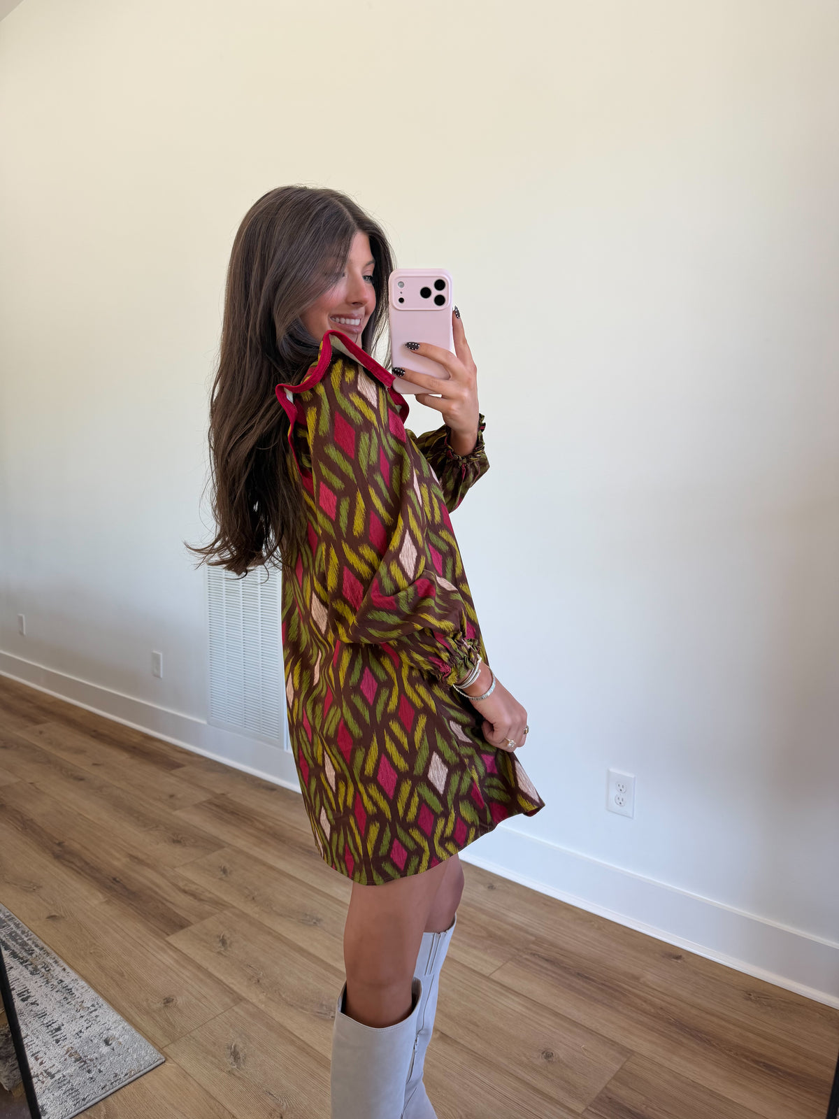 Art of Fall Mini Dress