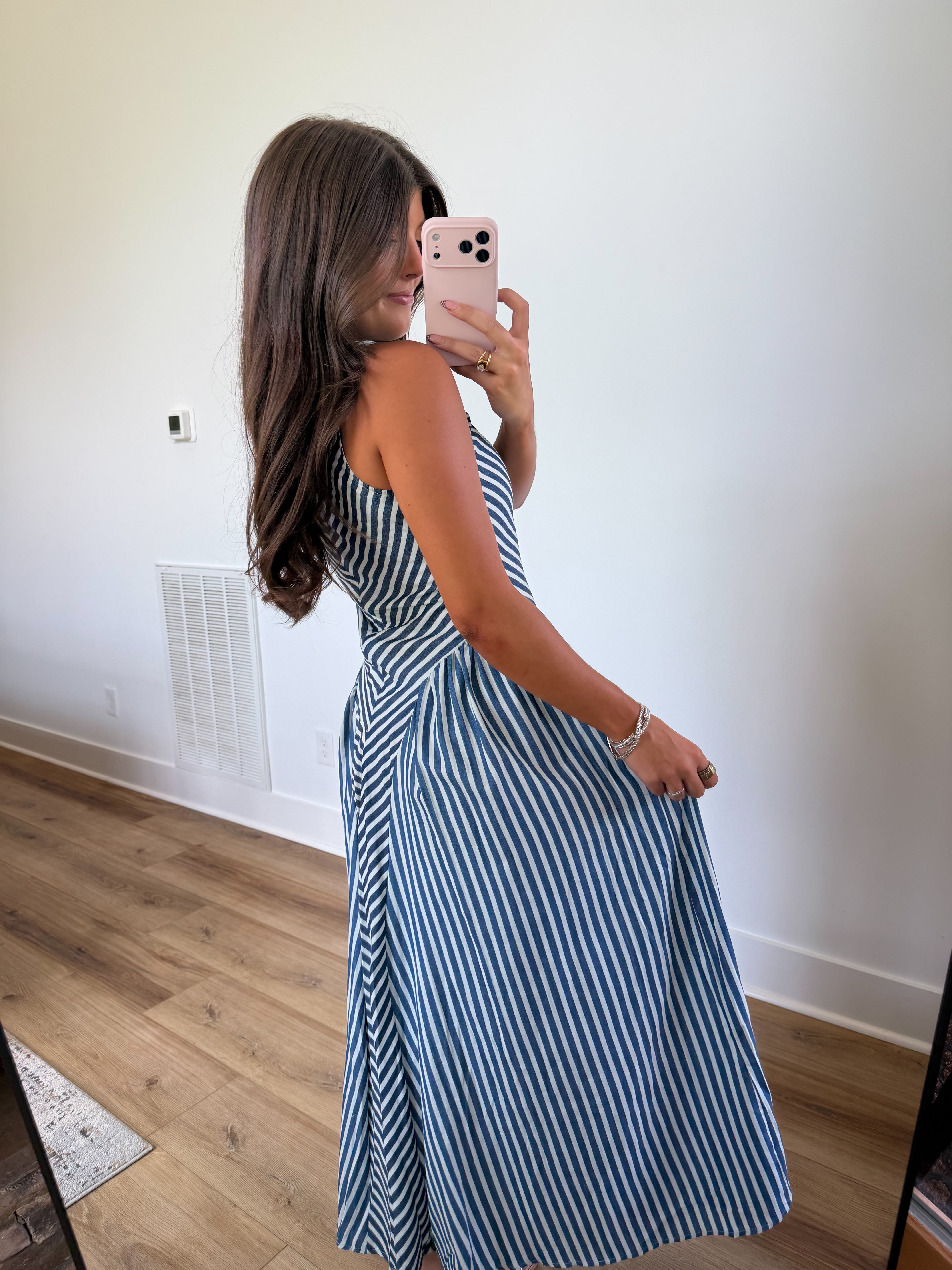 Denim Row Maxi