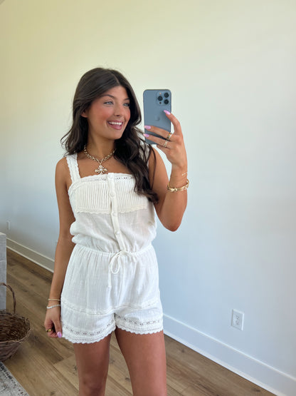 Dove Romper