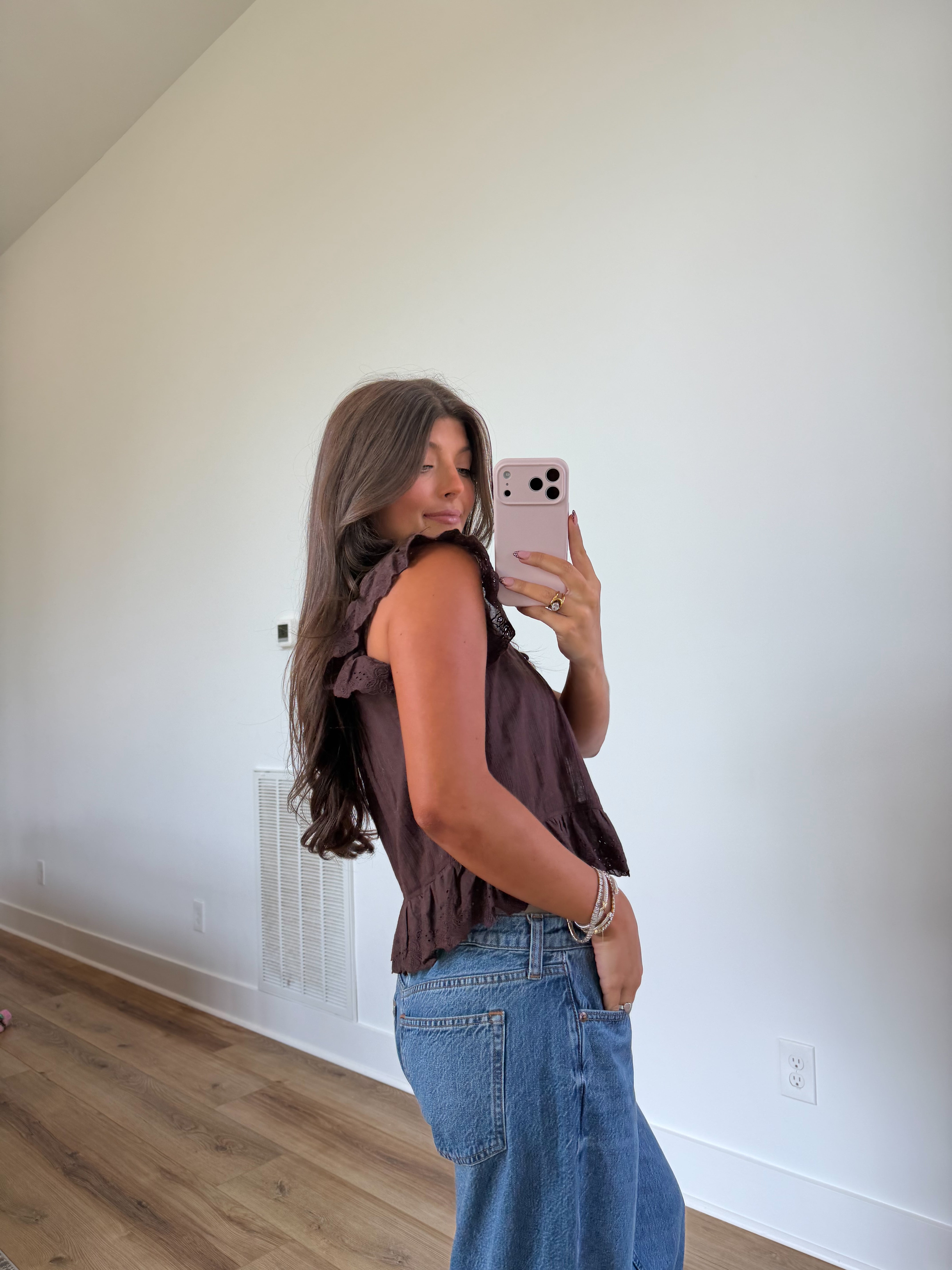 Genevieve Top (Brown)