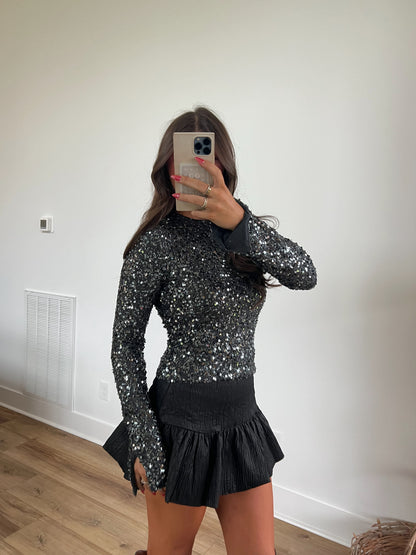 Cheers Sequin Top