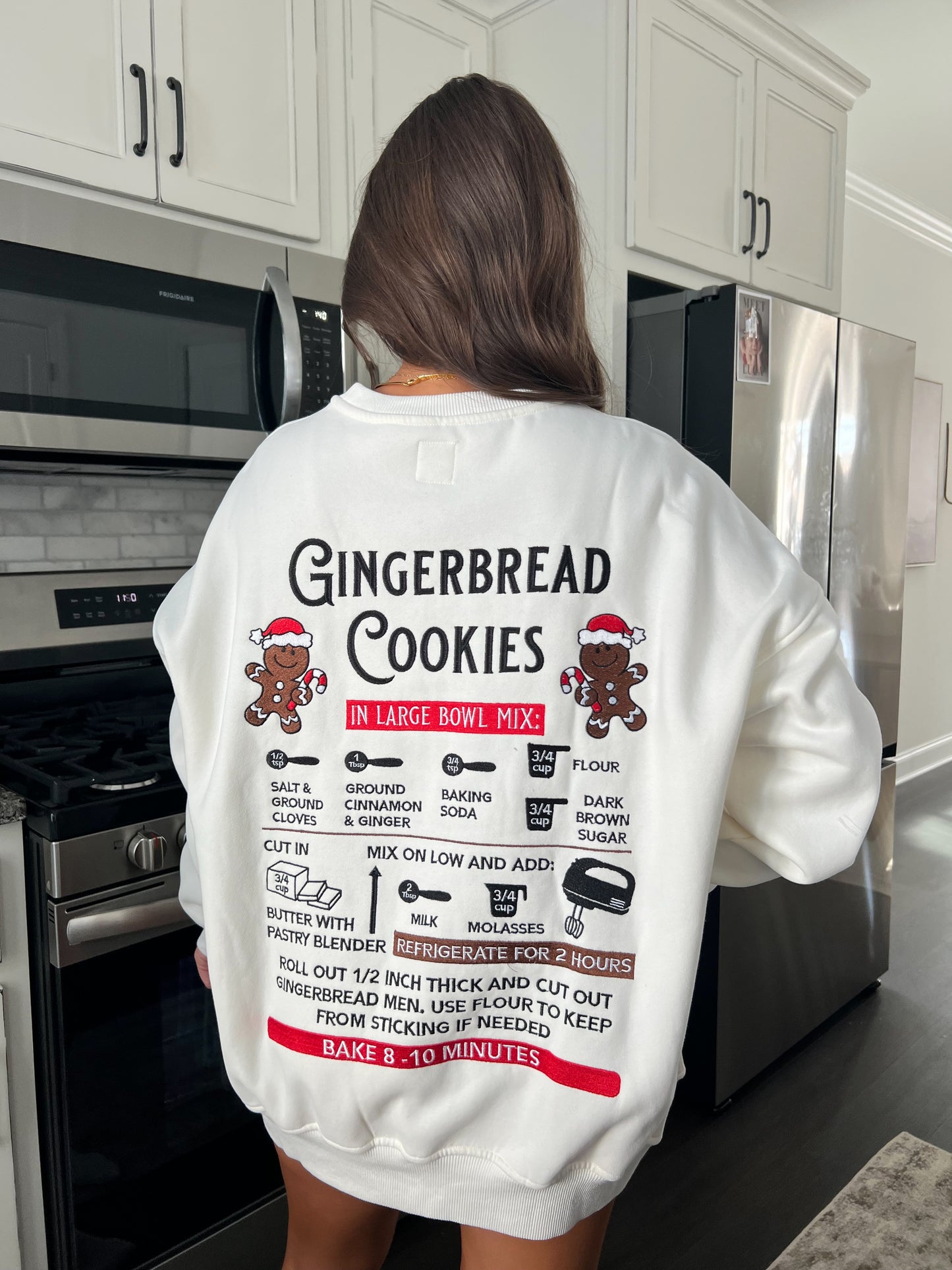 Gingerbread Recipe Crewneck