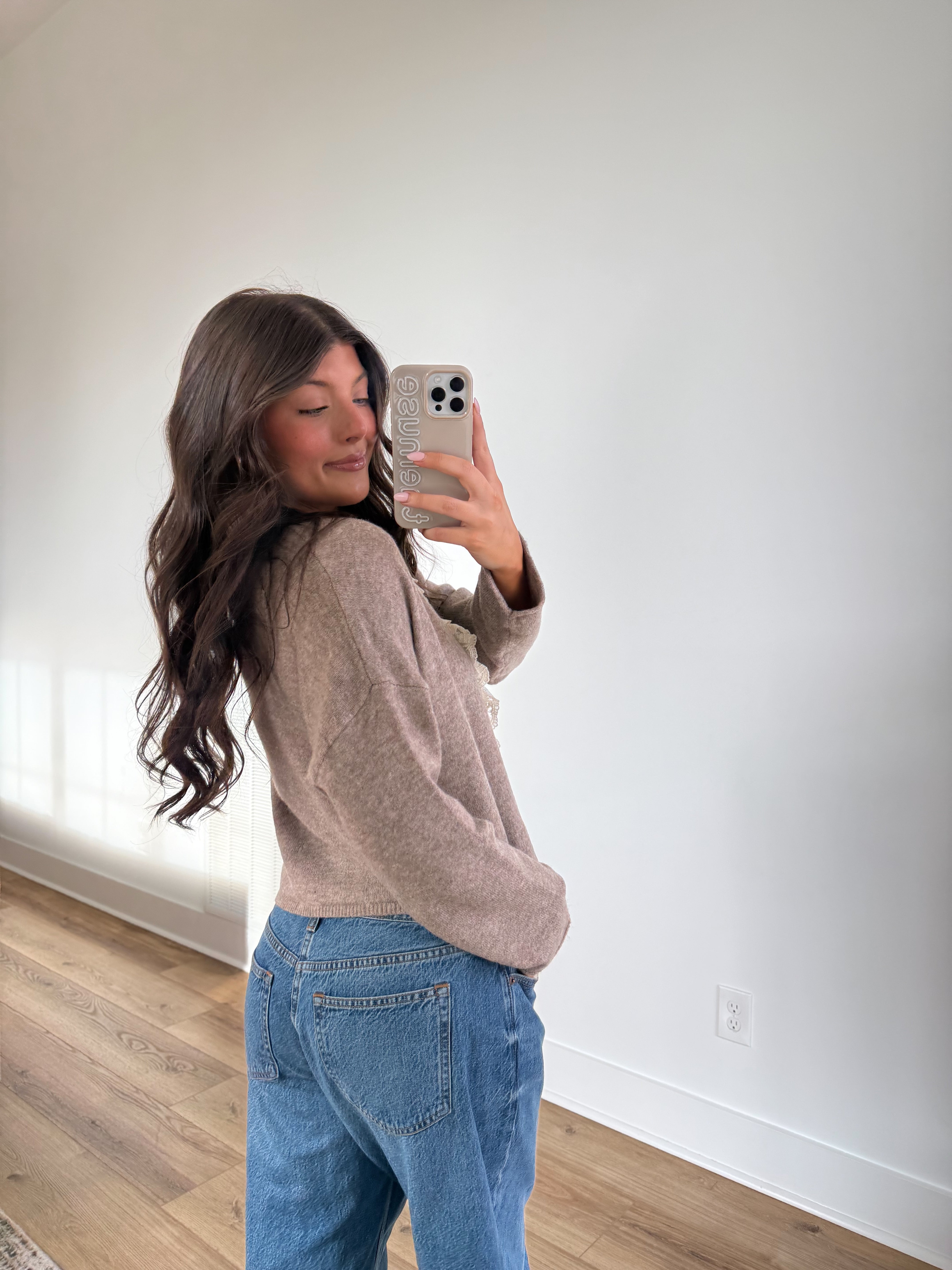 The Darling Ruffle Sweater