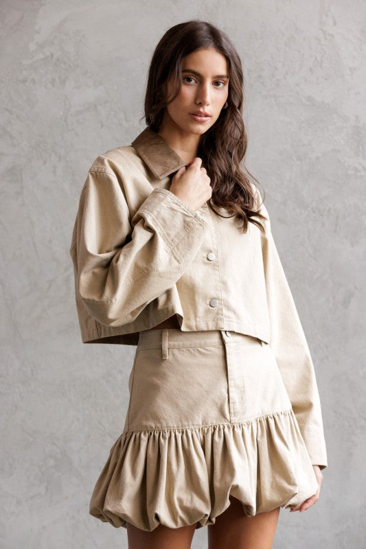 Autumn Dune Jacket + Skirt