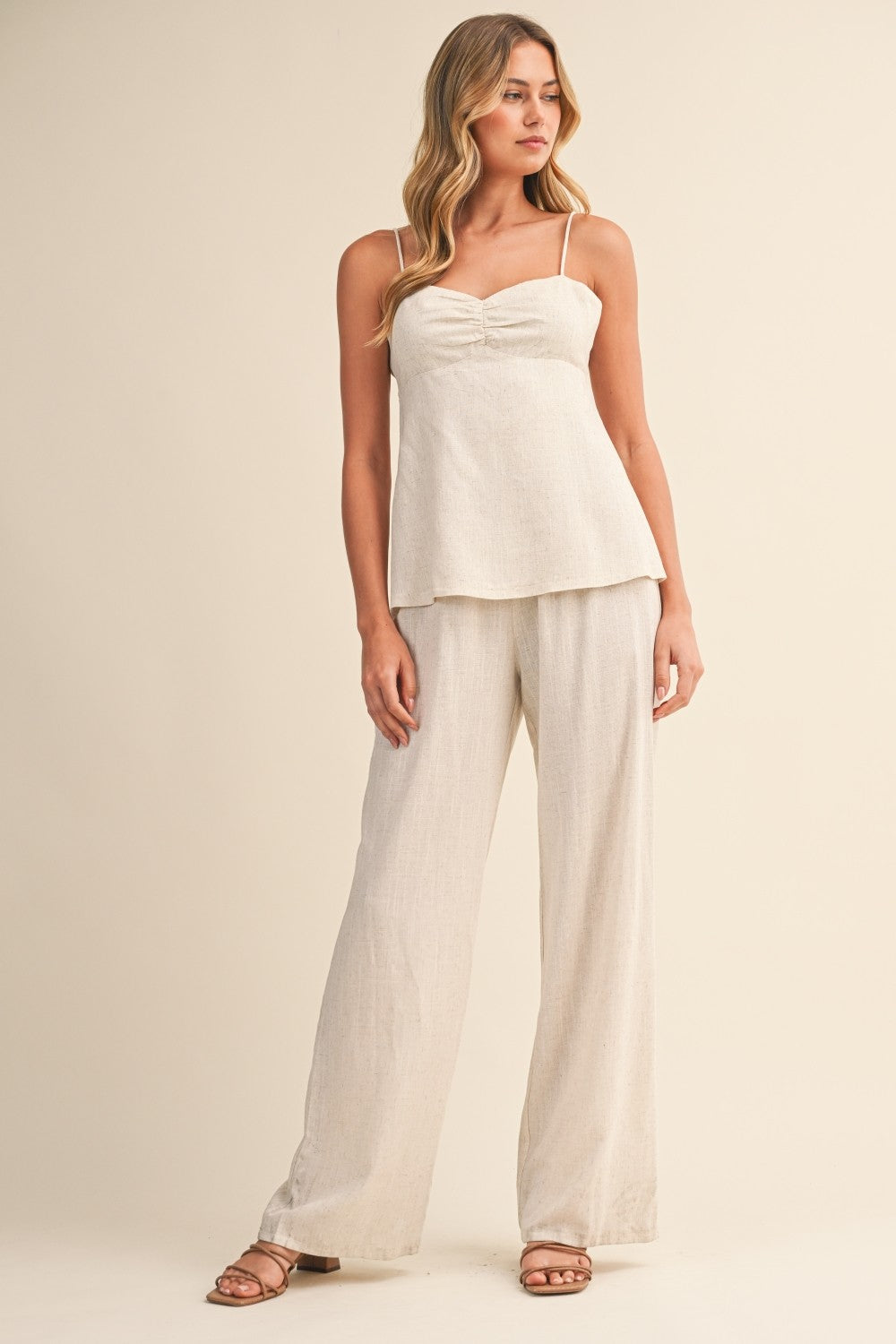 Linen Sands Jumpsuit