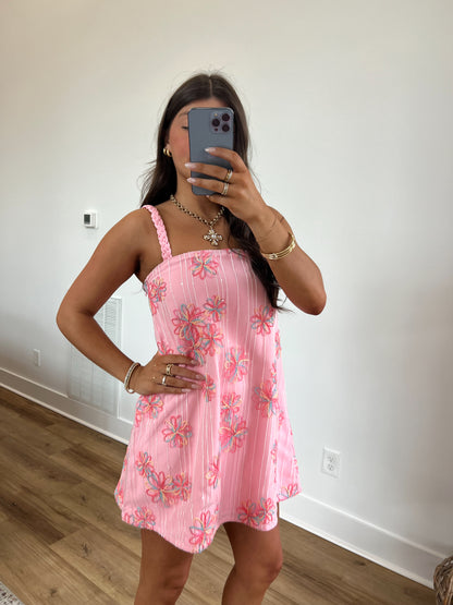 Pretty In Pink Flower Dress