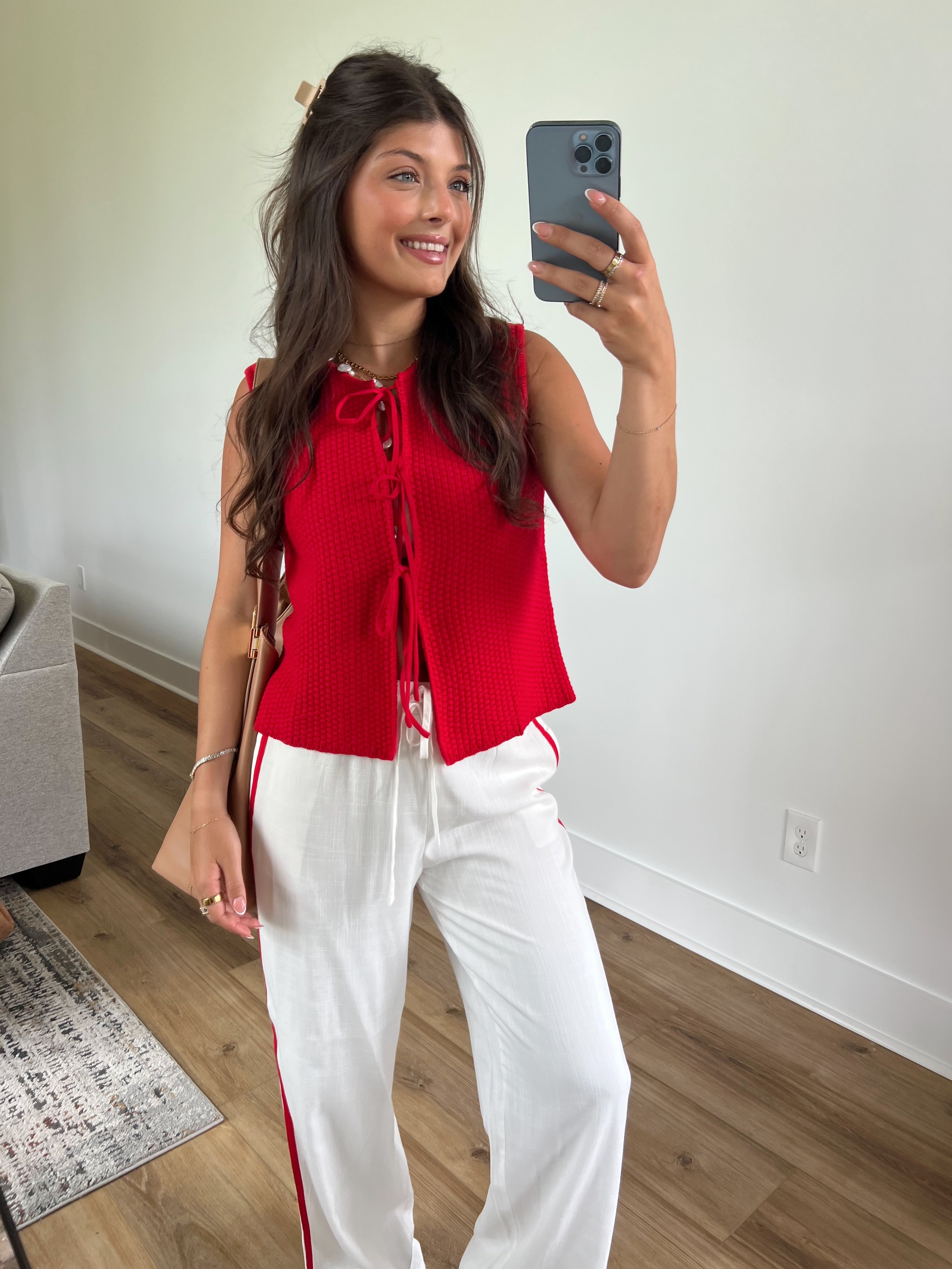 Red Maci Vest