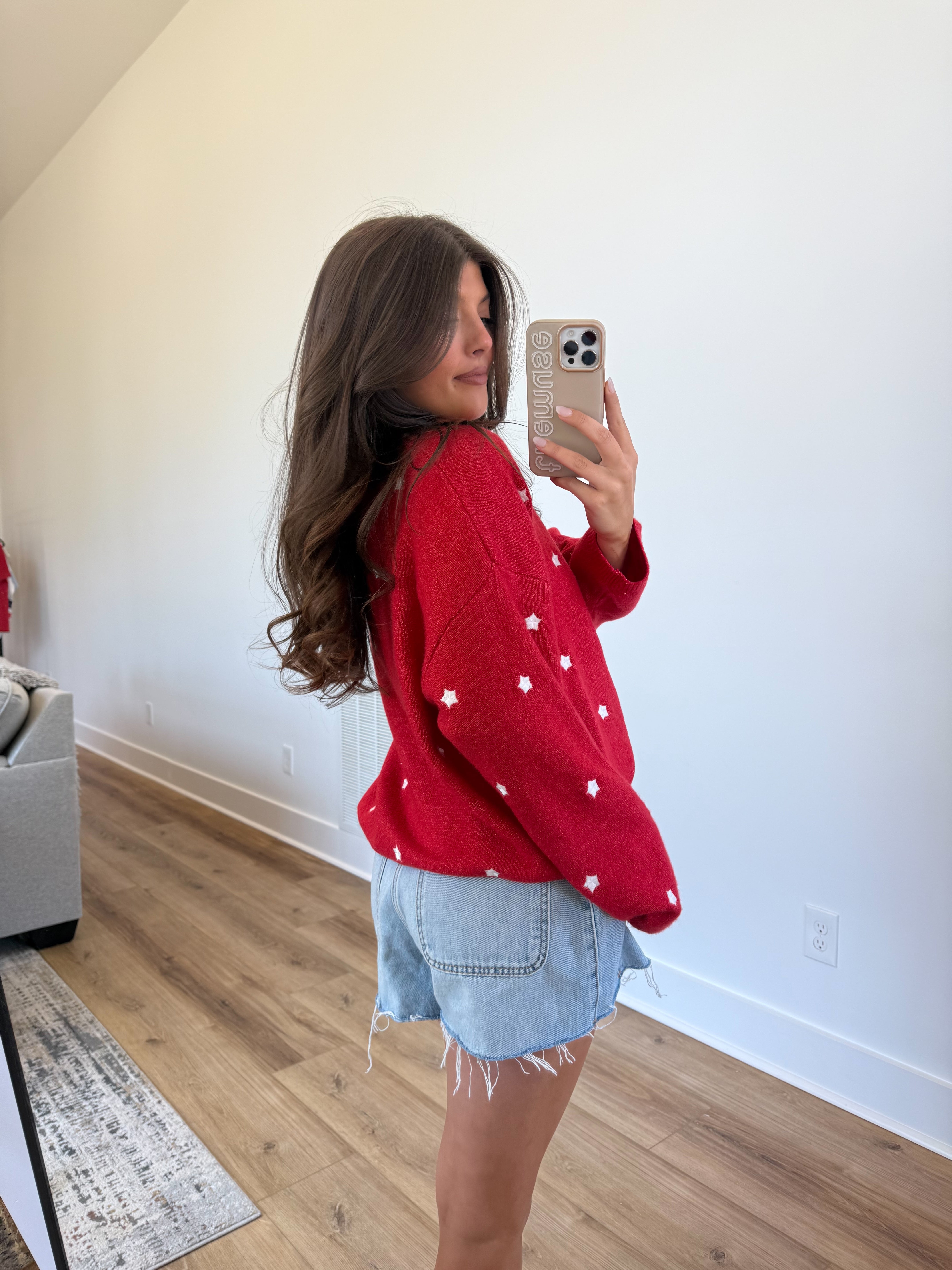 Star Sweater (Red)