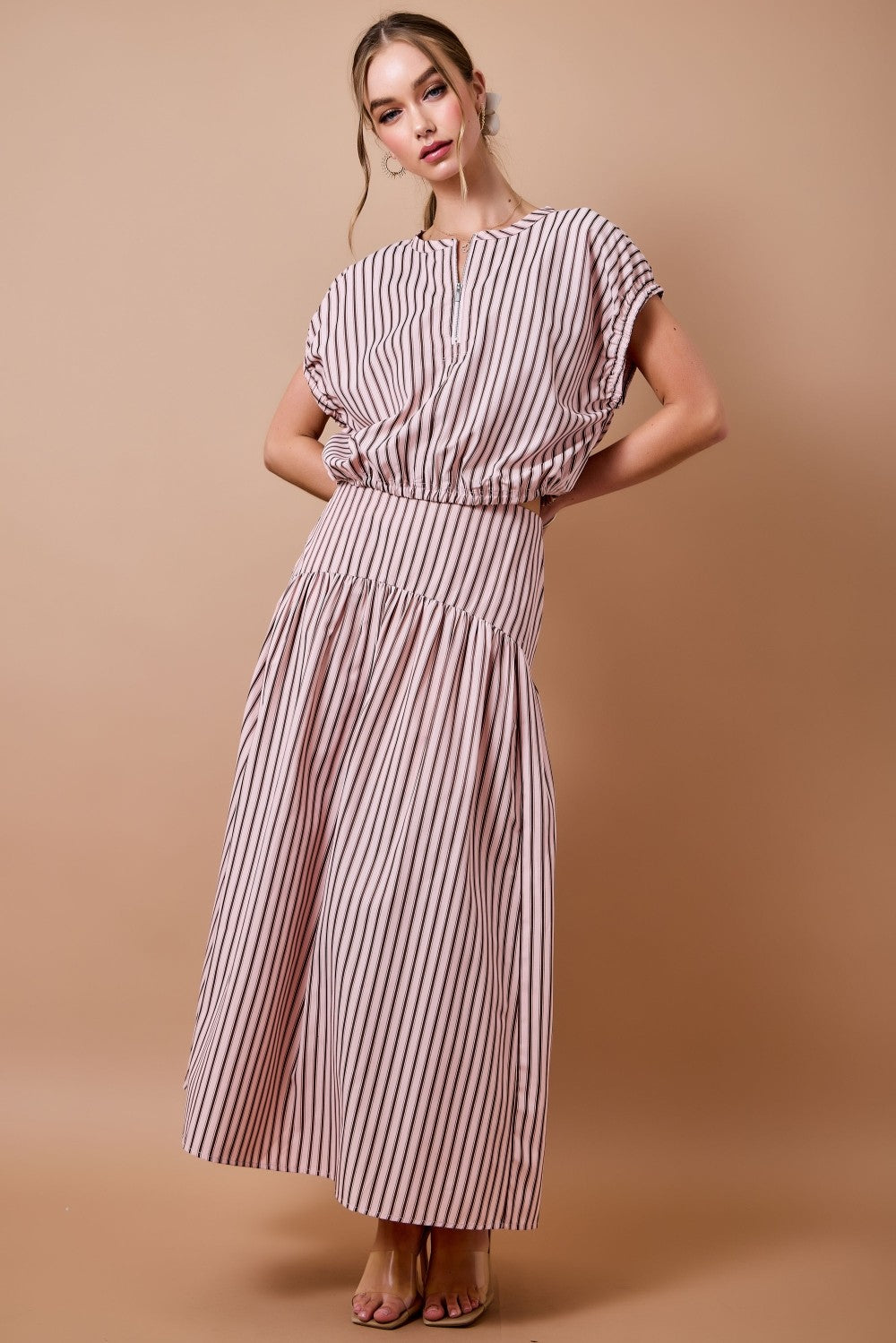 Chocolate Strawberry Stripe Set