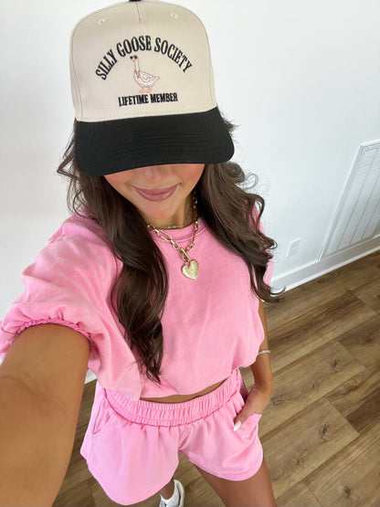 Silly Goose Society Hat (Black)